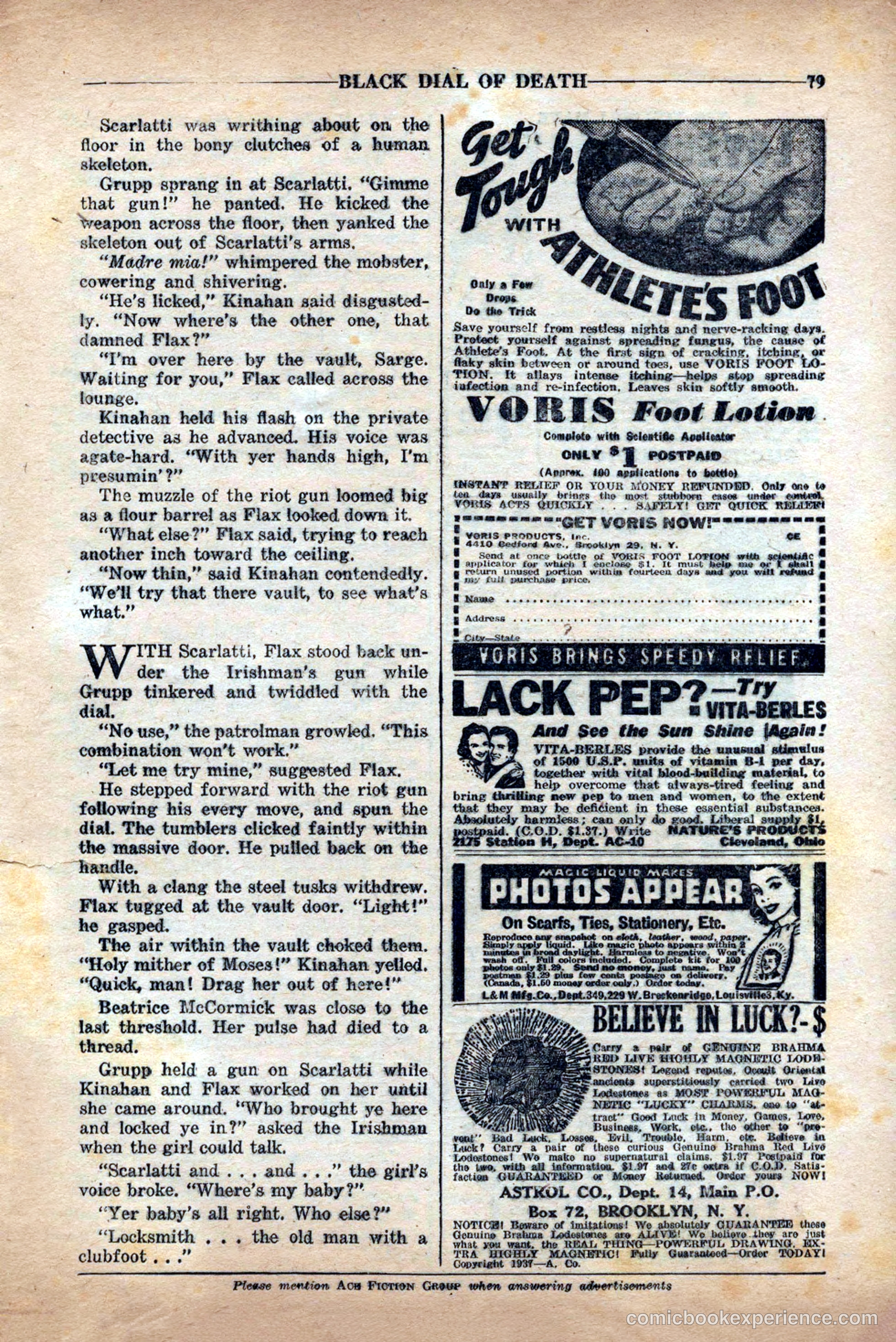 10-Story Detective Magazine Cover — page 81 of 84
