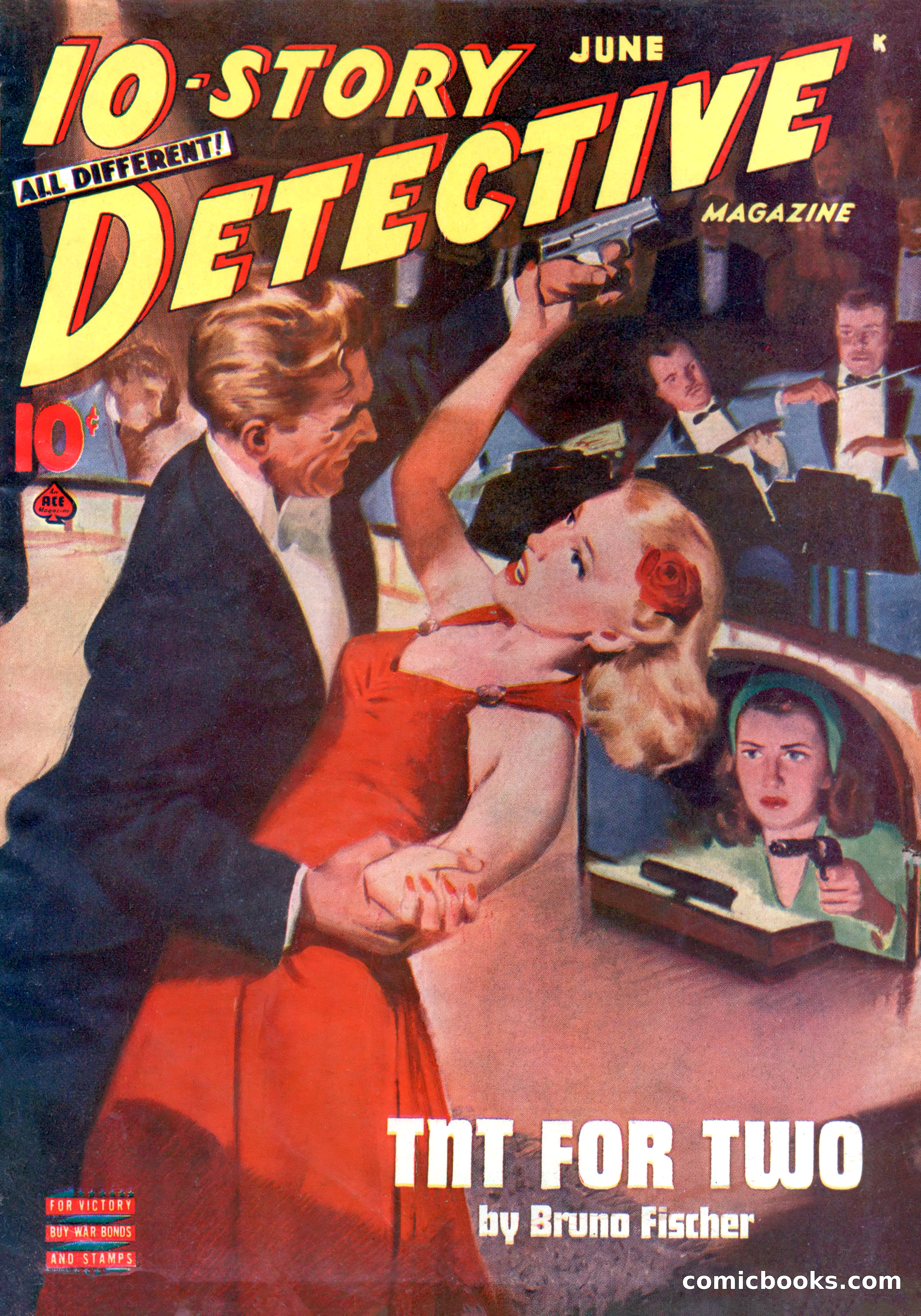 10-Story Detective, June 1945