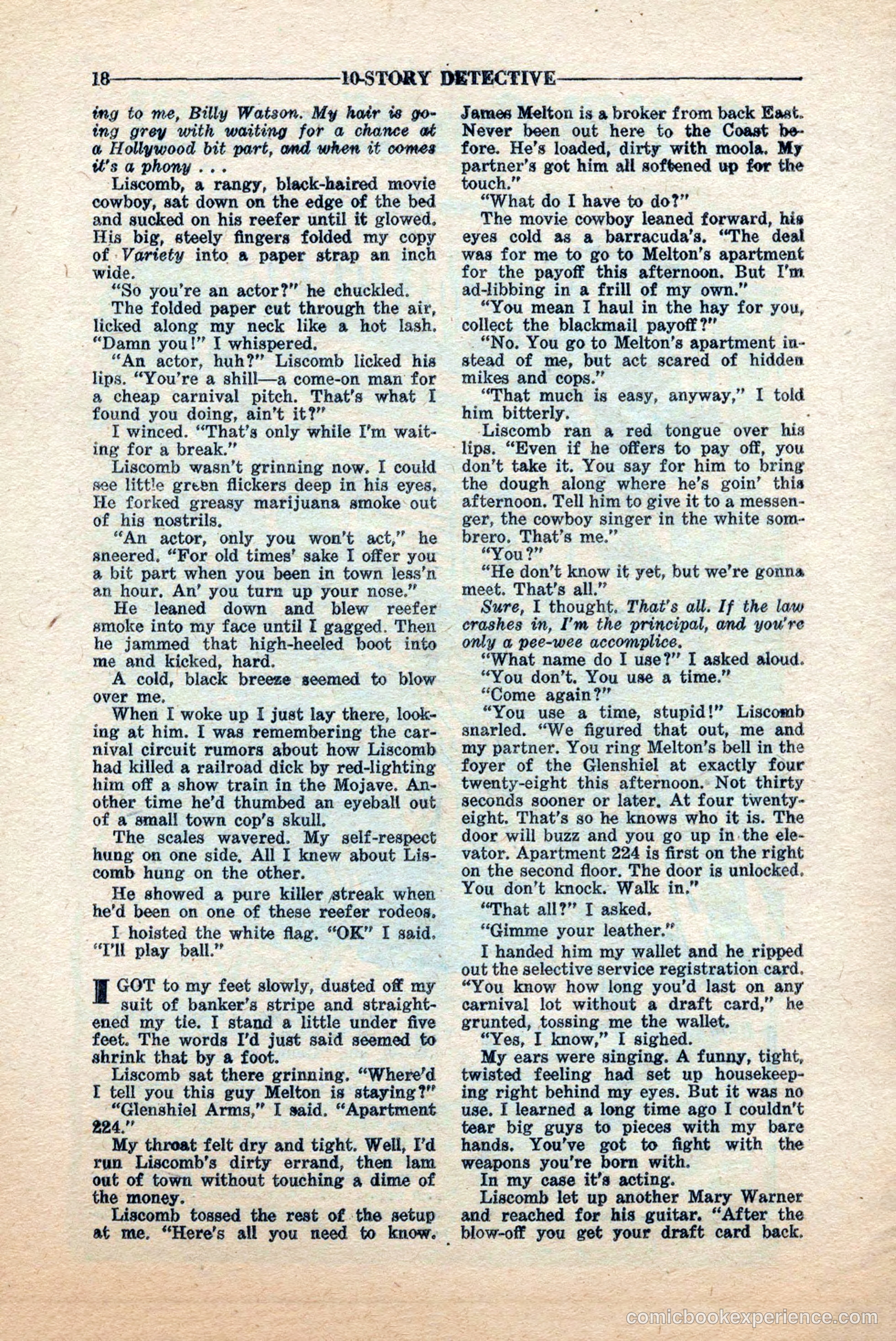 10-Story Detective, June 1945 — page 20 of 68