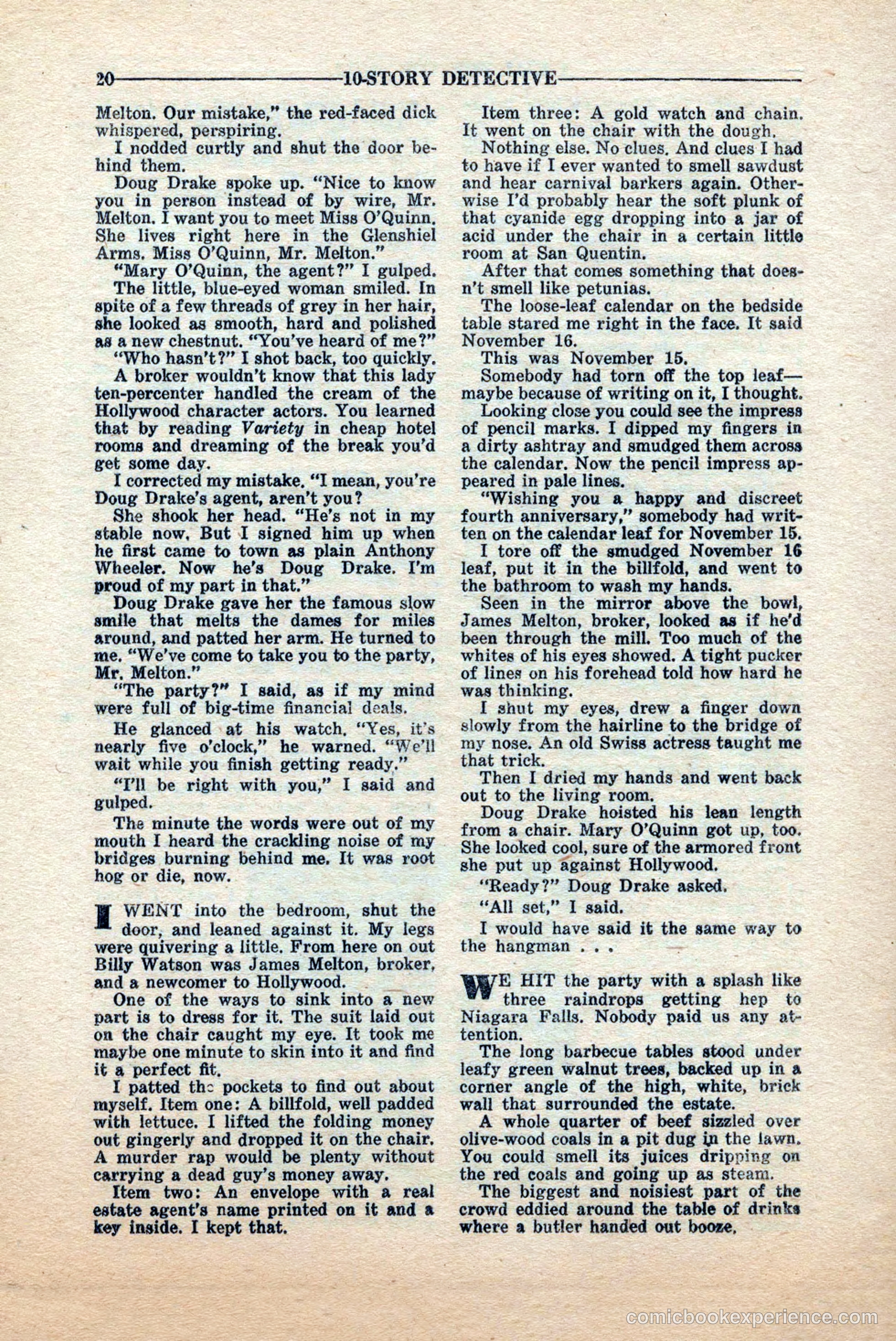 10-Story Detective, June 1945 — page 22 of 68