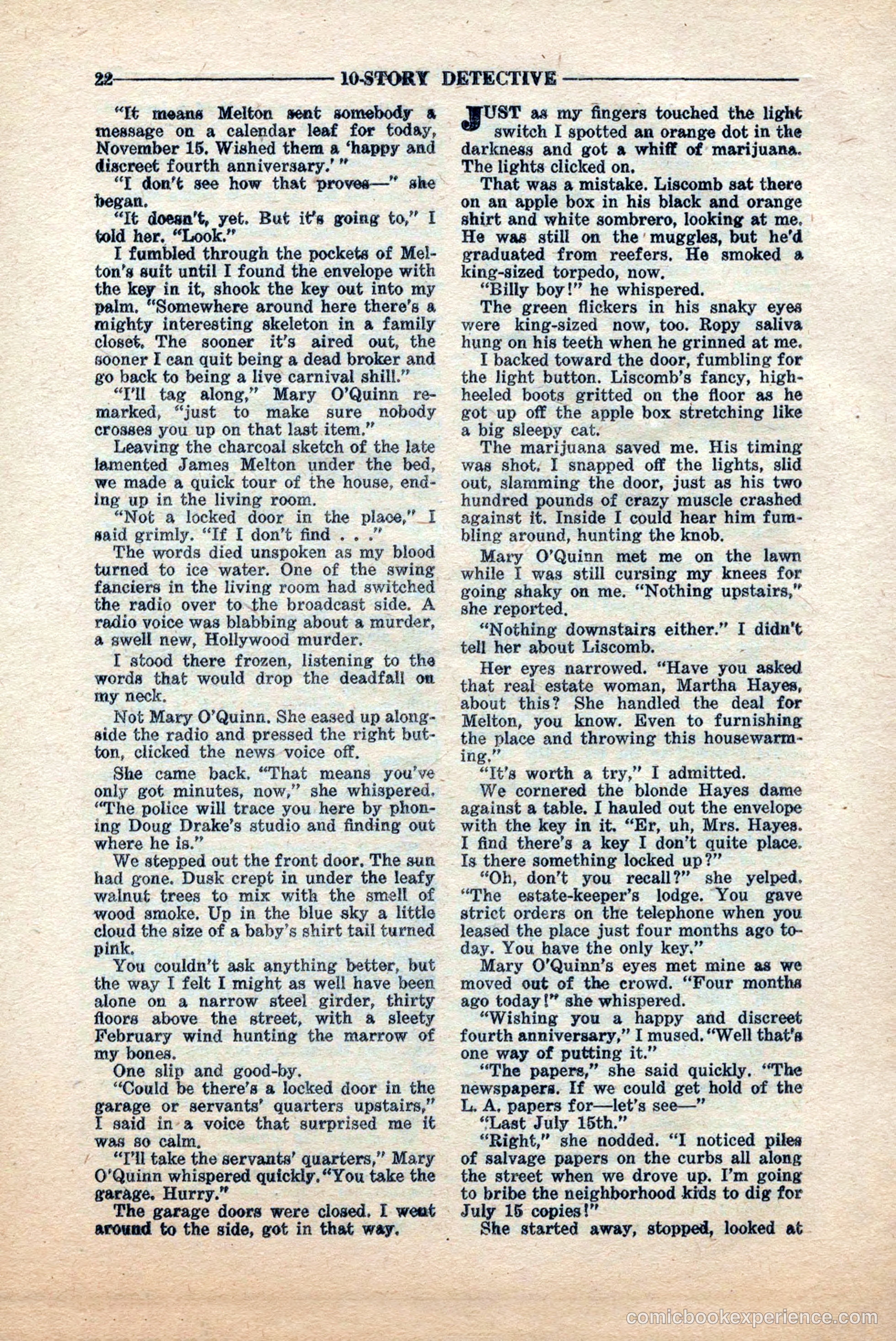10-Story Detective, June 1945 — page 24 of 68
