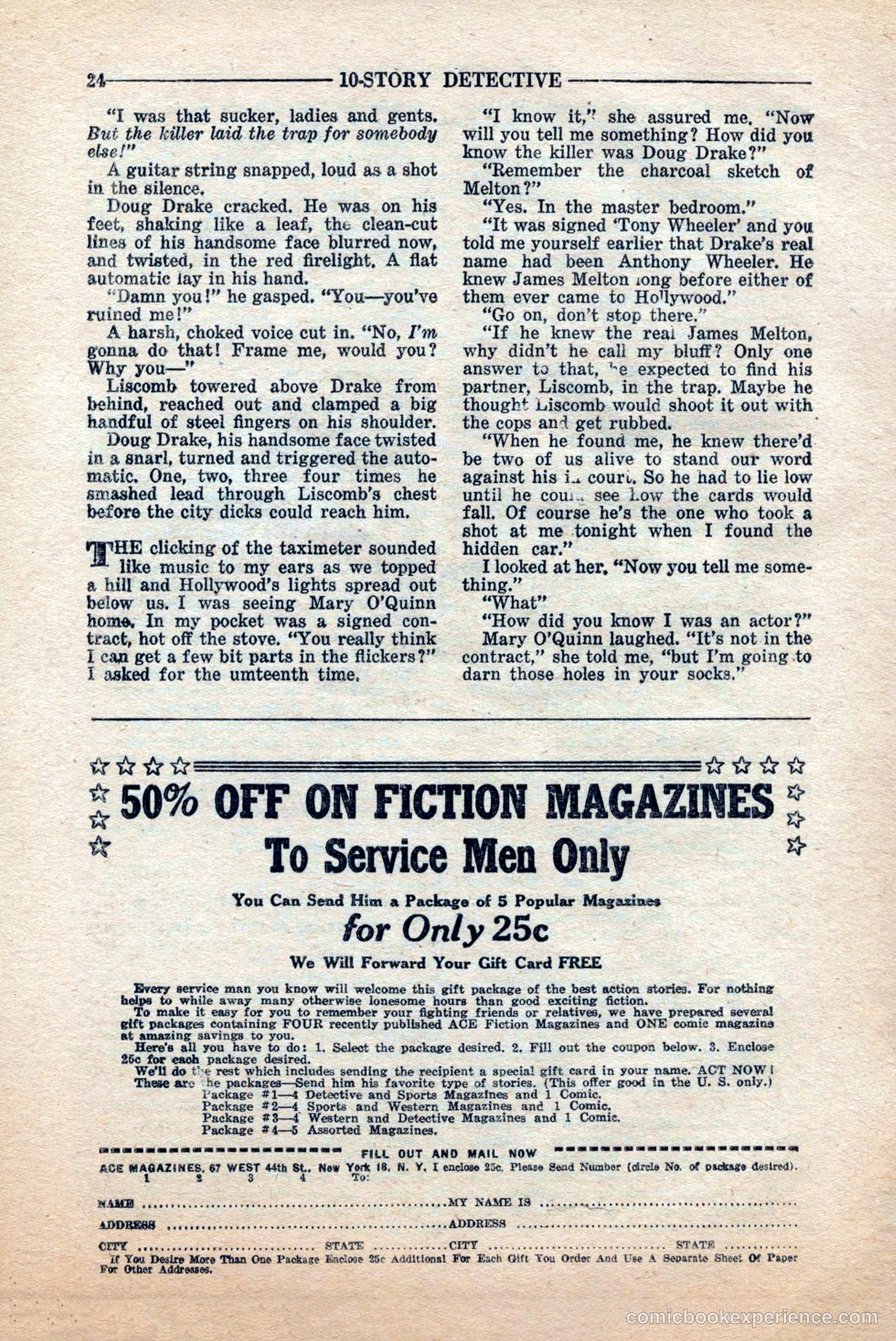 10-Story Detective, June 1945 — page 26 of 68