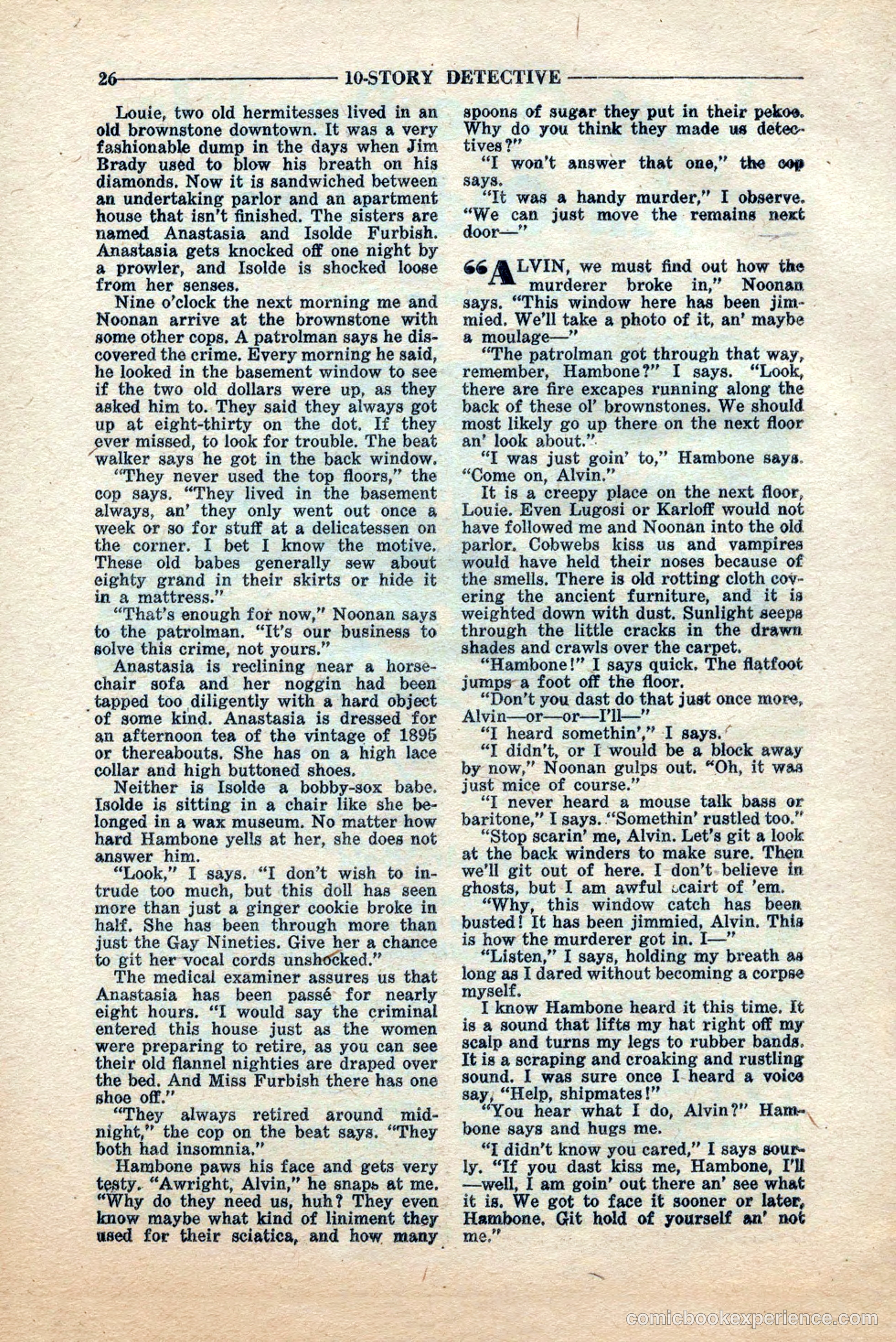 10-Story Detective, June 1945 — page 28 of 68