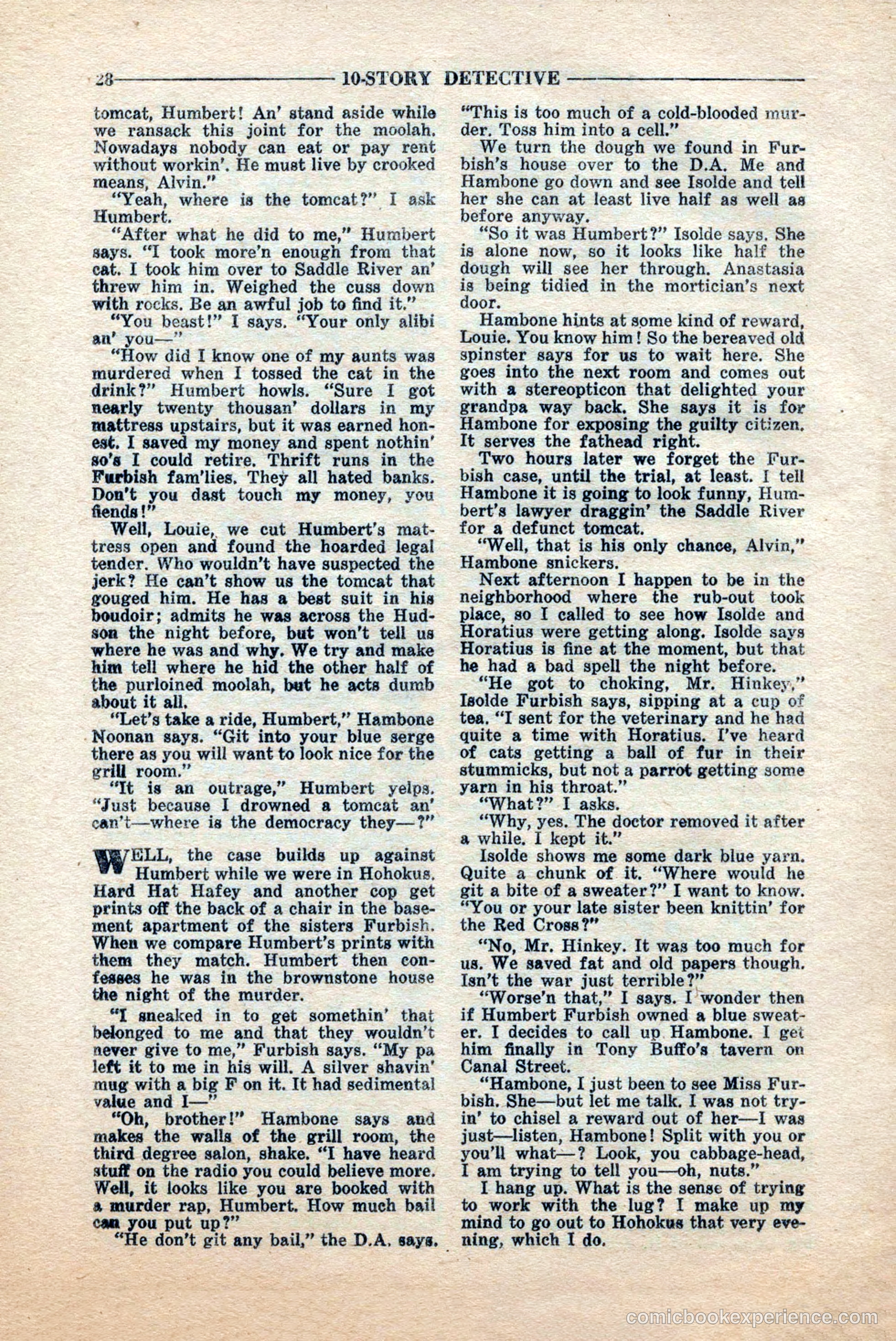 10-Story Detective, June 1945 — page 30 of 68