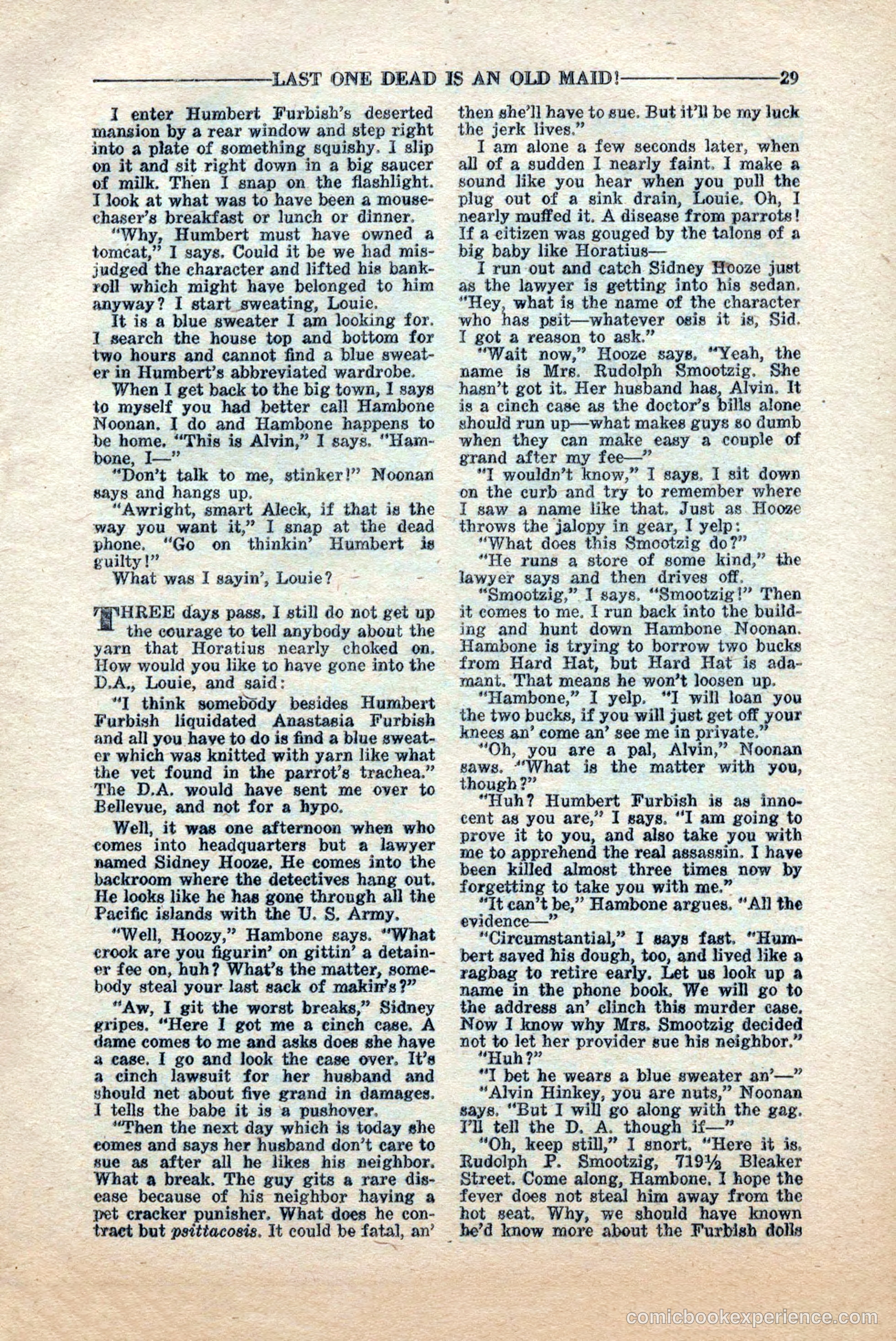 10-Story Detective, June 1945 — page 31 of 68