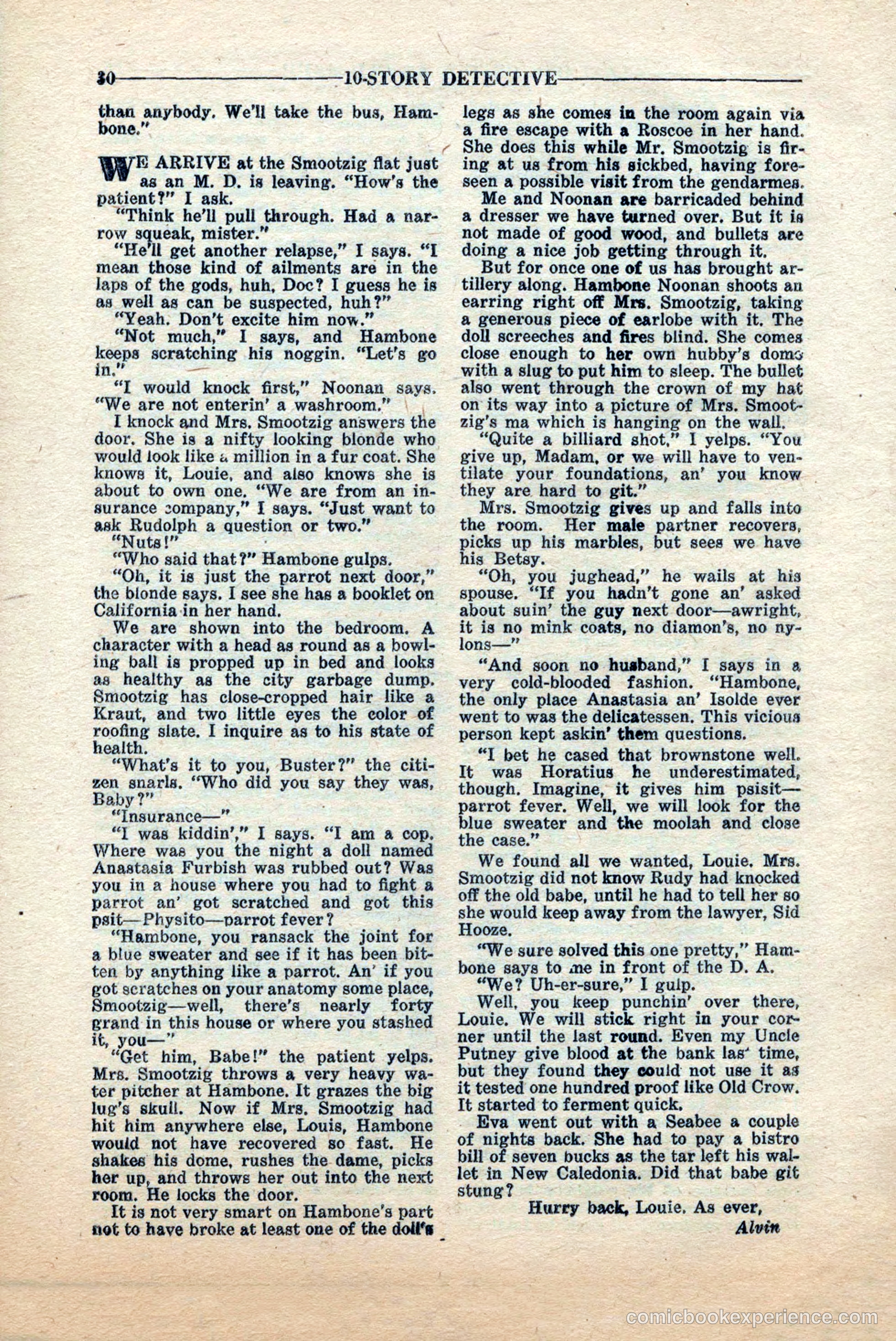 10-Story Detective, June 1945 — page 32 of 68
