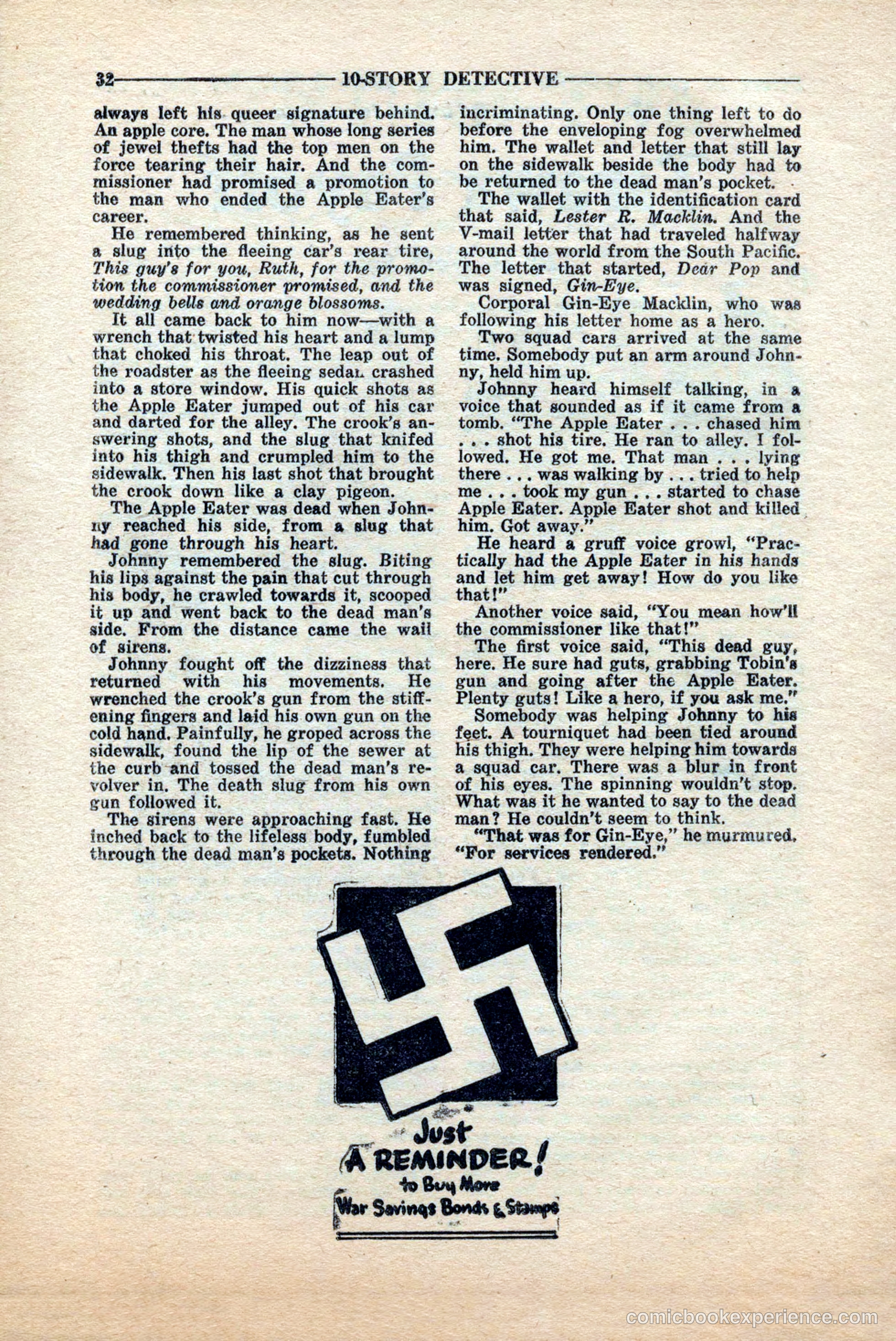 10-Story Detective, June 1945 — page 34 of 68