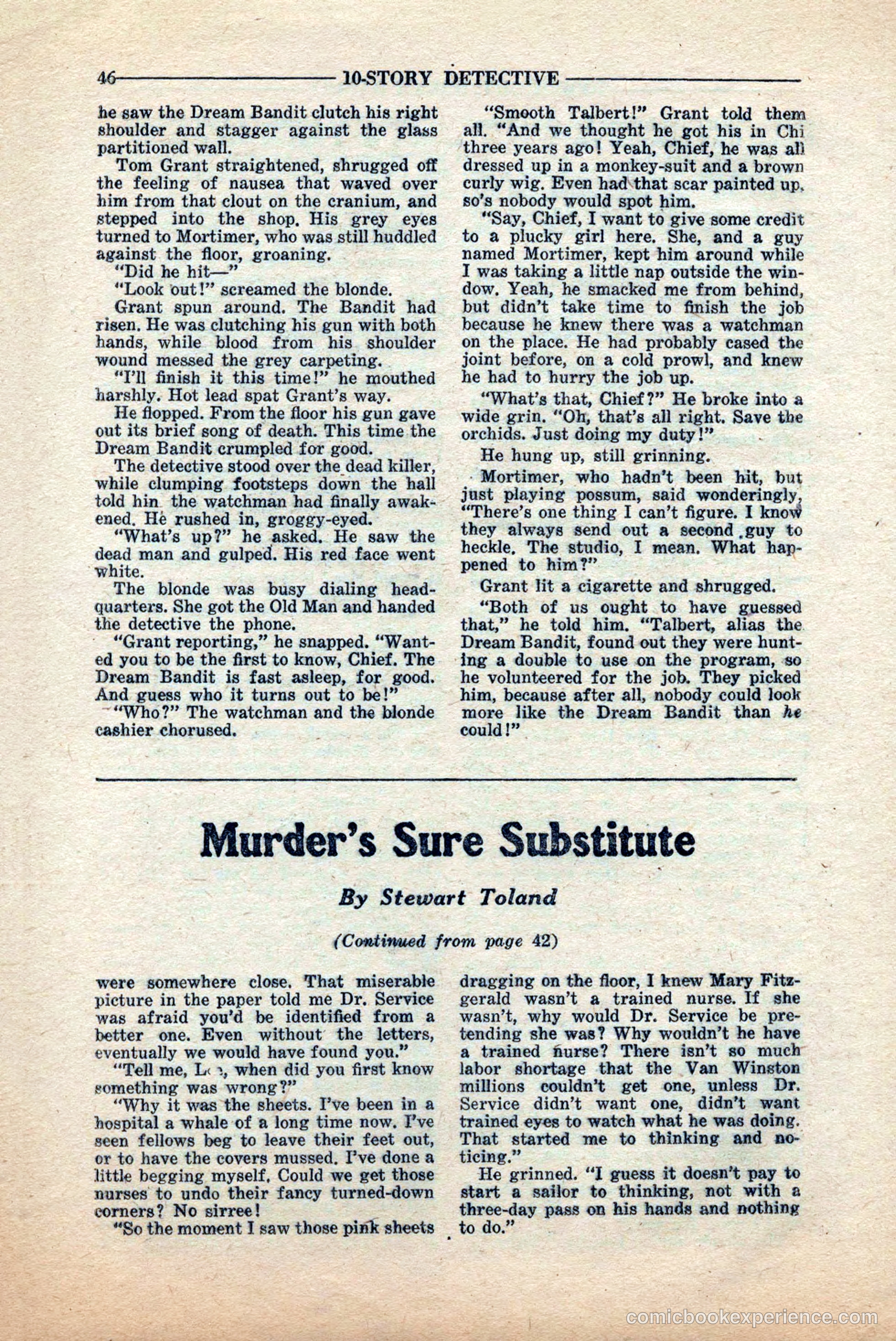 10-Story Detective, June 1945 — page 48 of 68