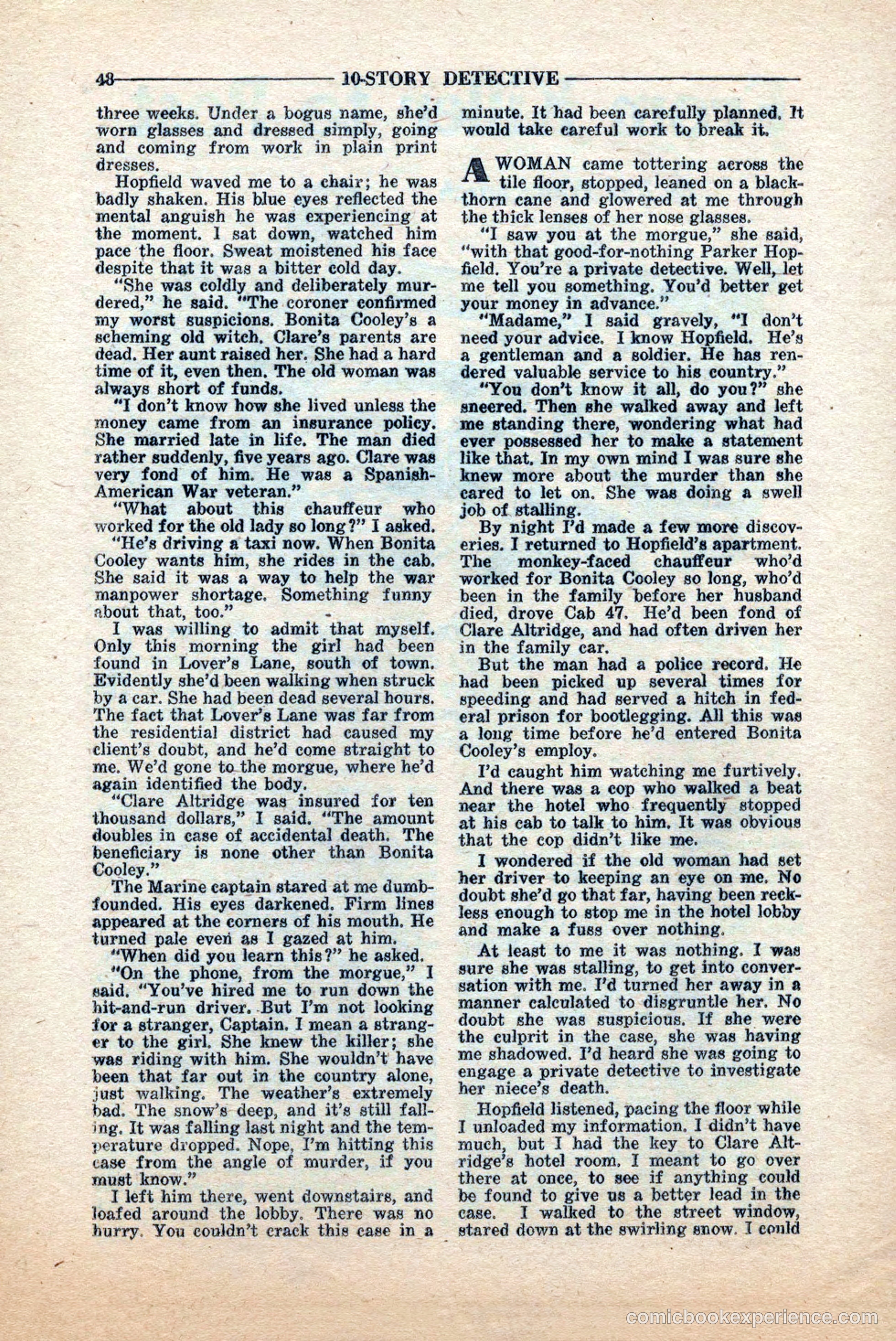 10-Story Detective, June 1945 — page 50 of 68
