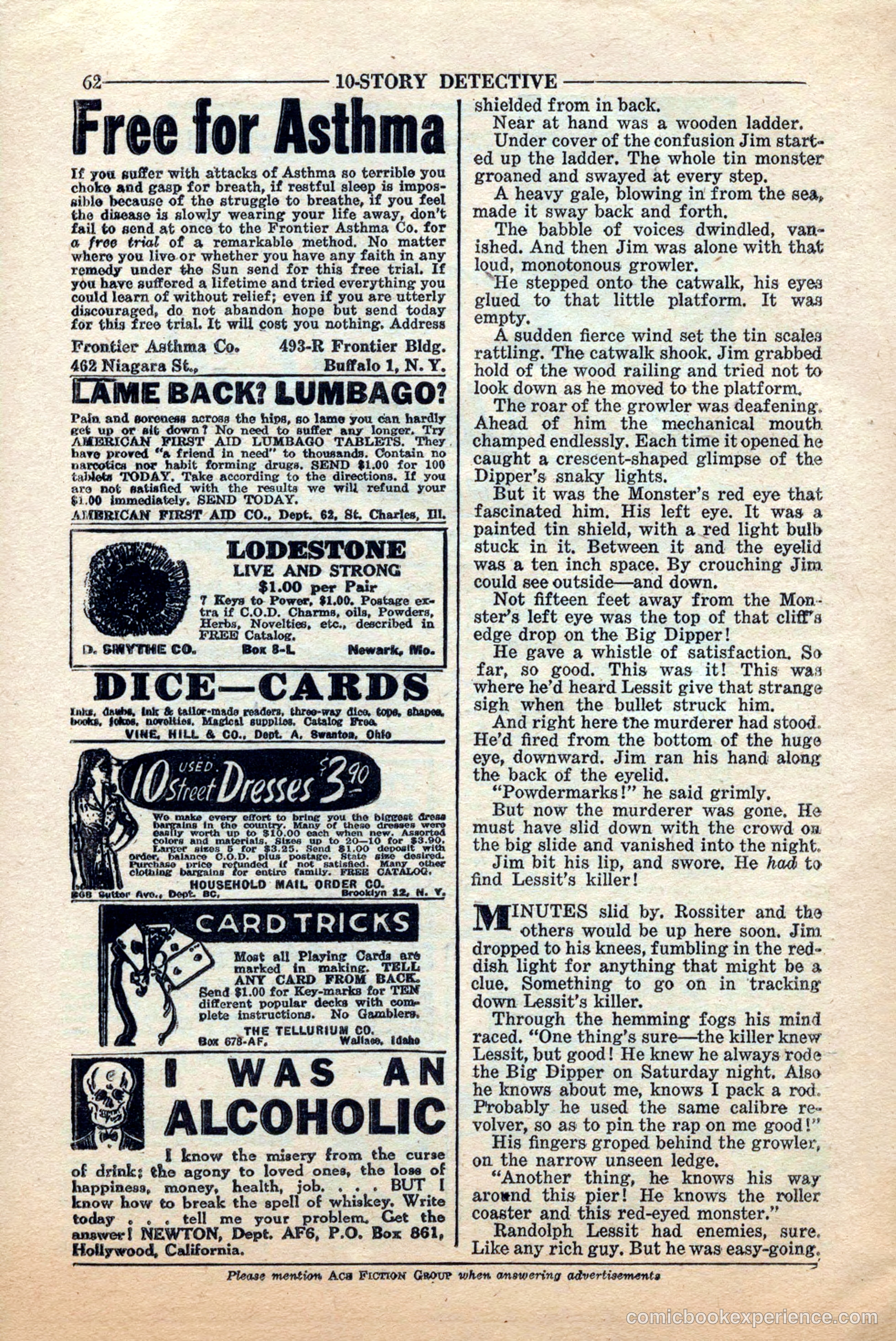 10-Story Detective, June 1945 — page 64 of 68