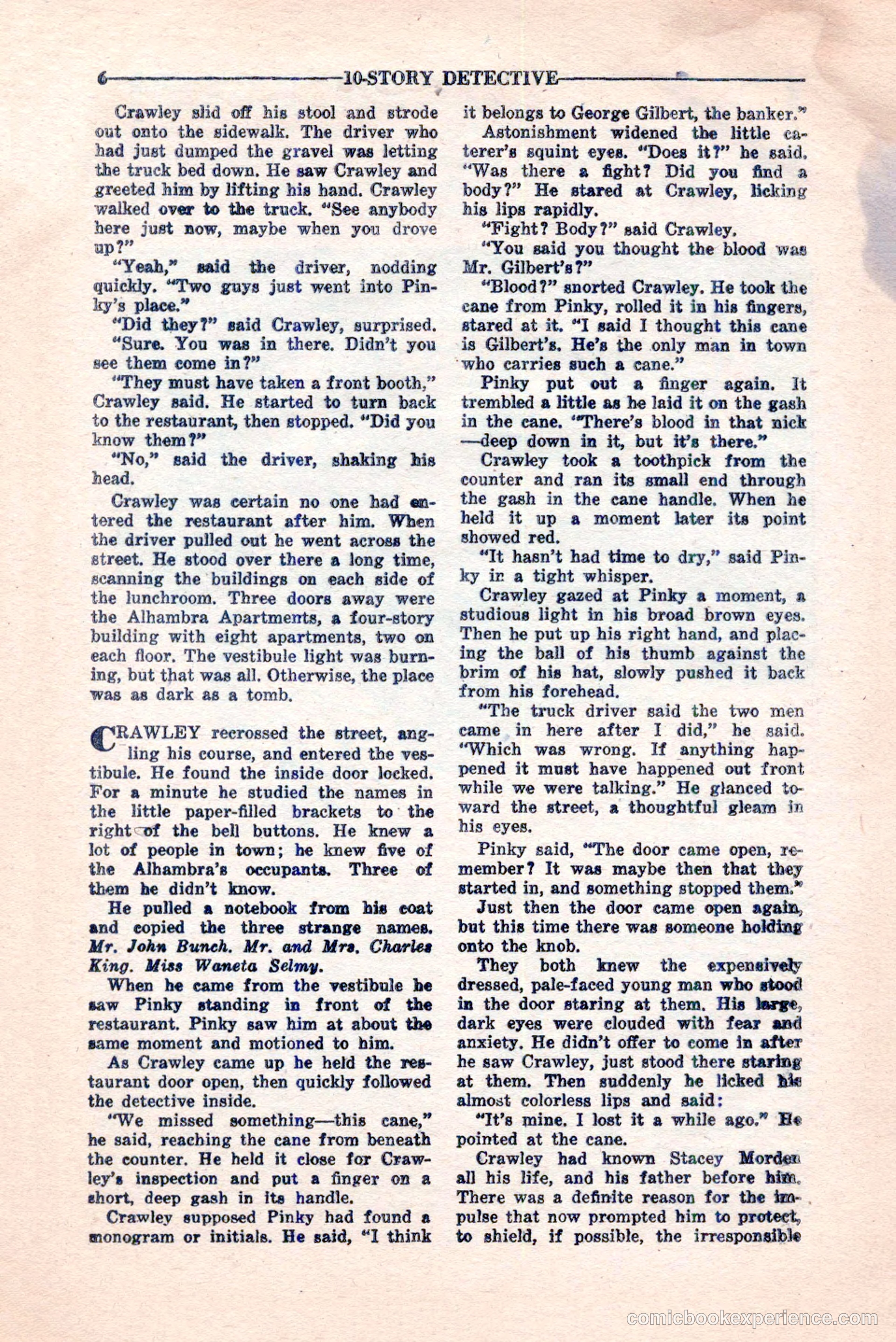 10-Story Detective, February 1946 — page 8 of 84