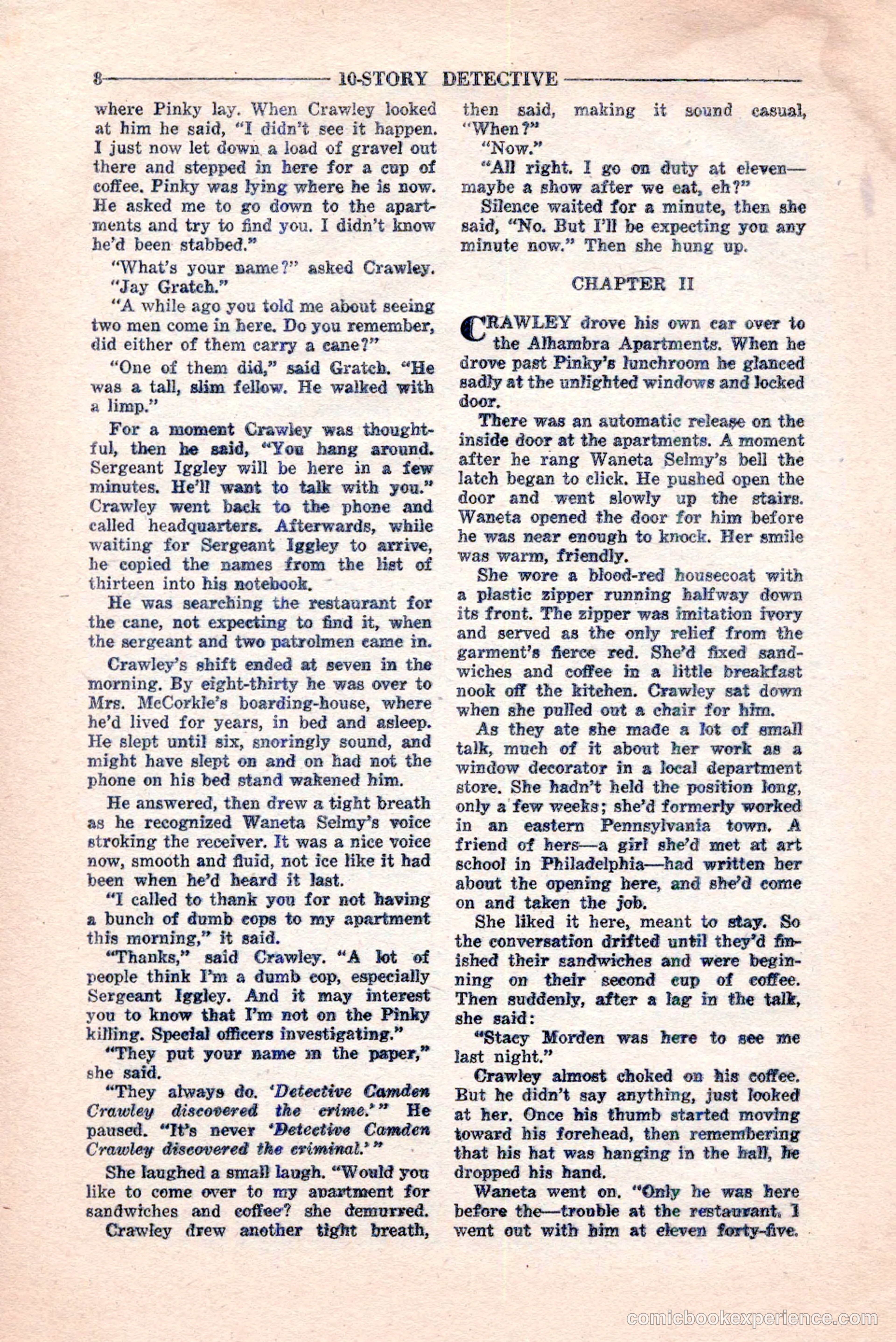 10-Story Detective, February 1946 — page 10 of 84