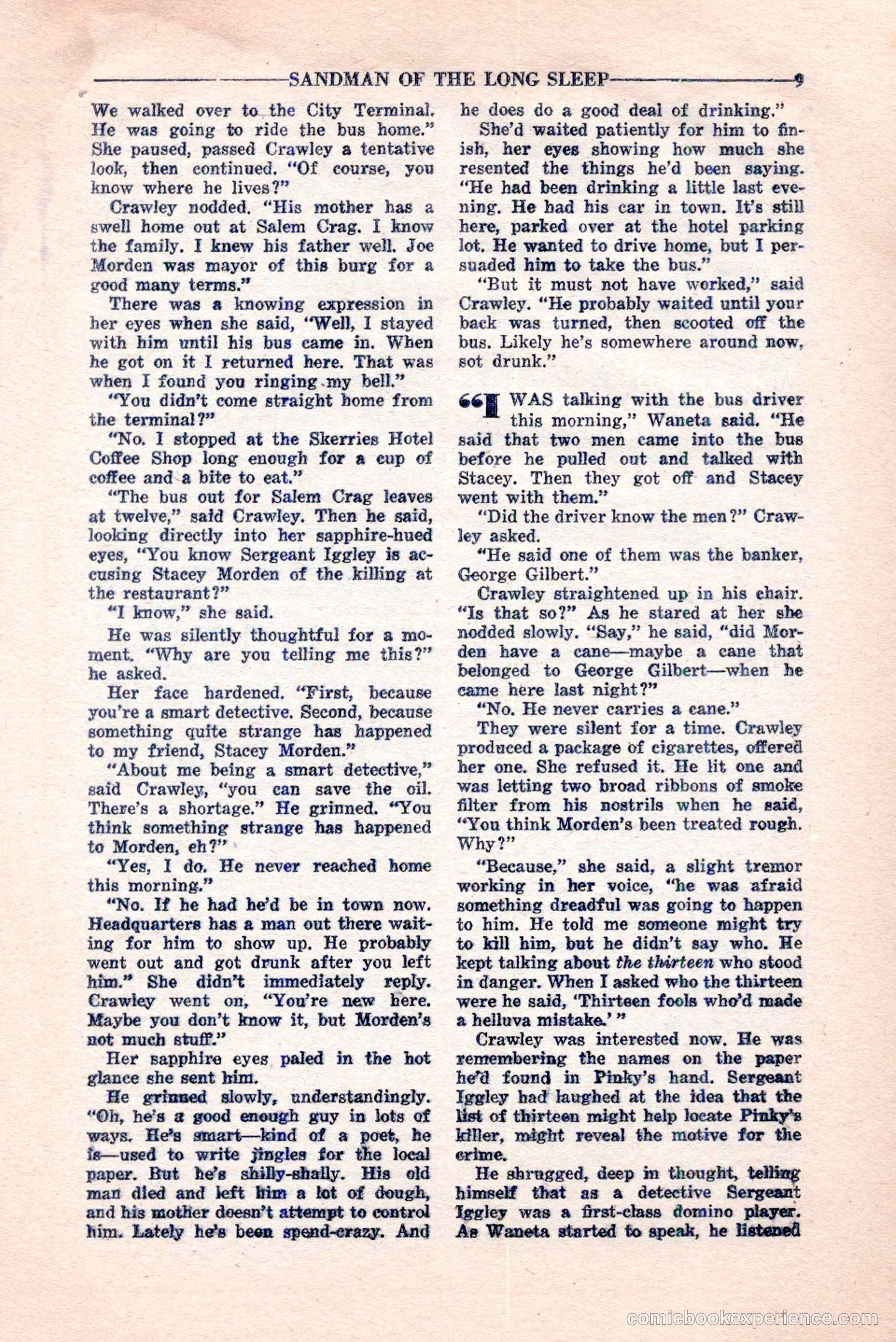 10-Story Detective, February 1946 — page 11 of 84