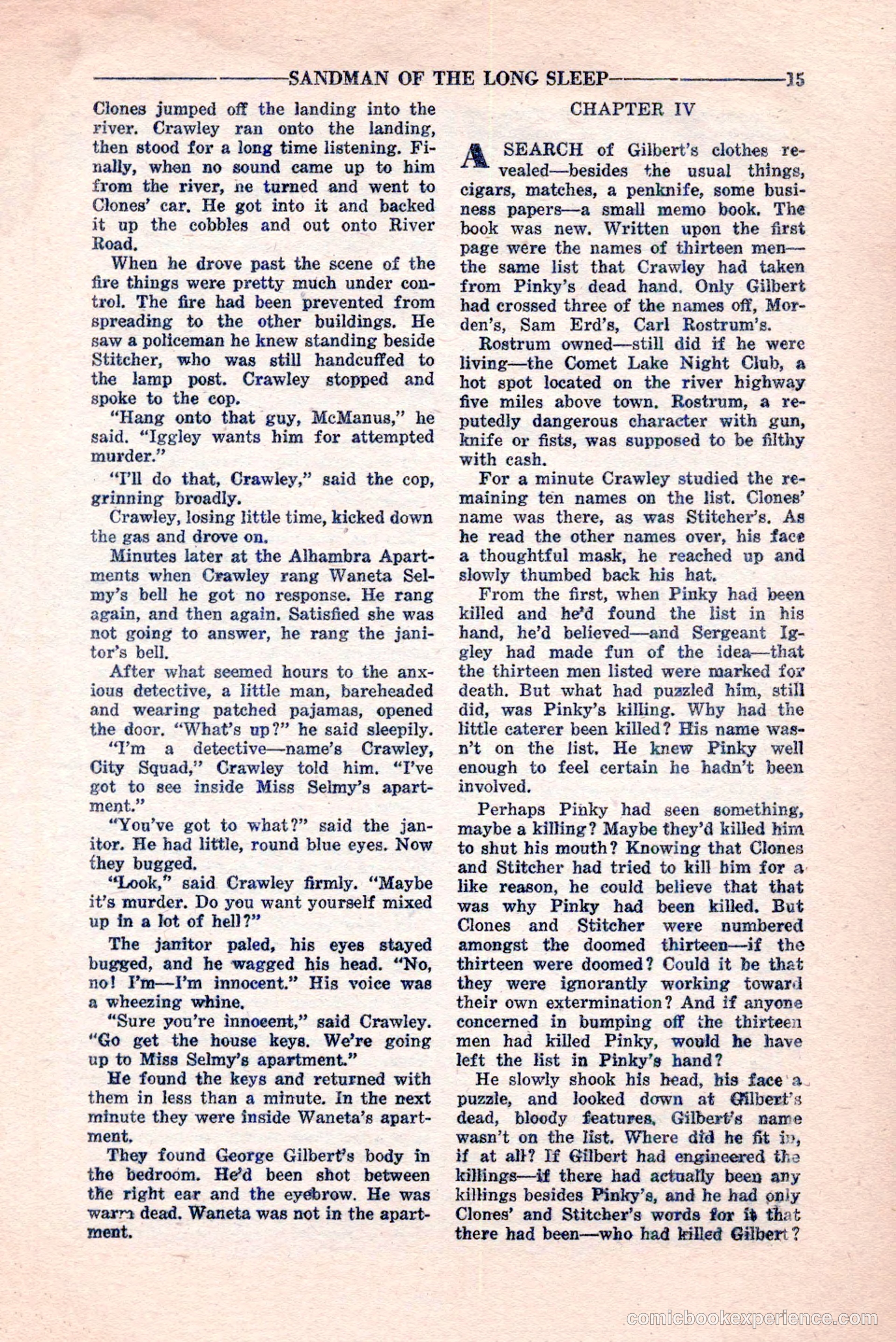 10-Story Detective, February 1946 — page 17 of 84
