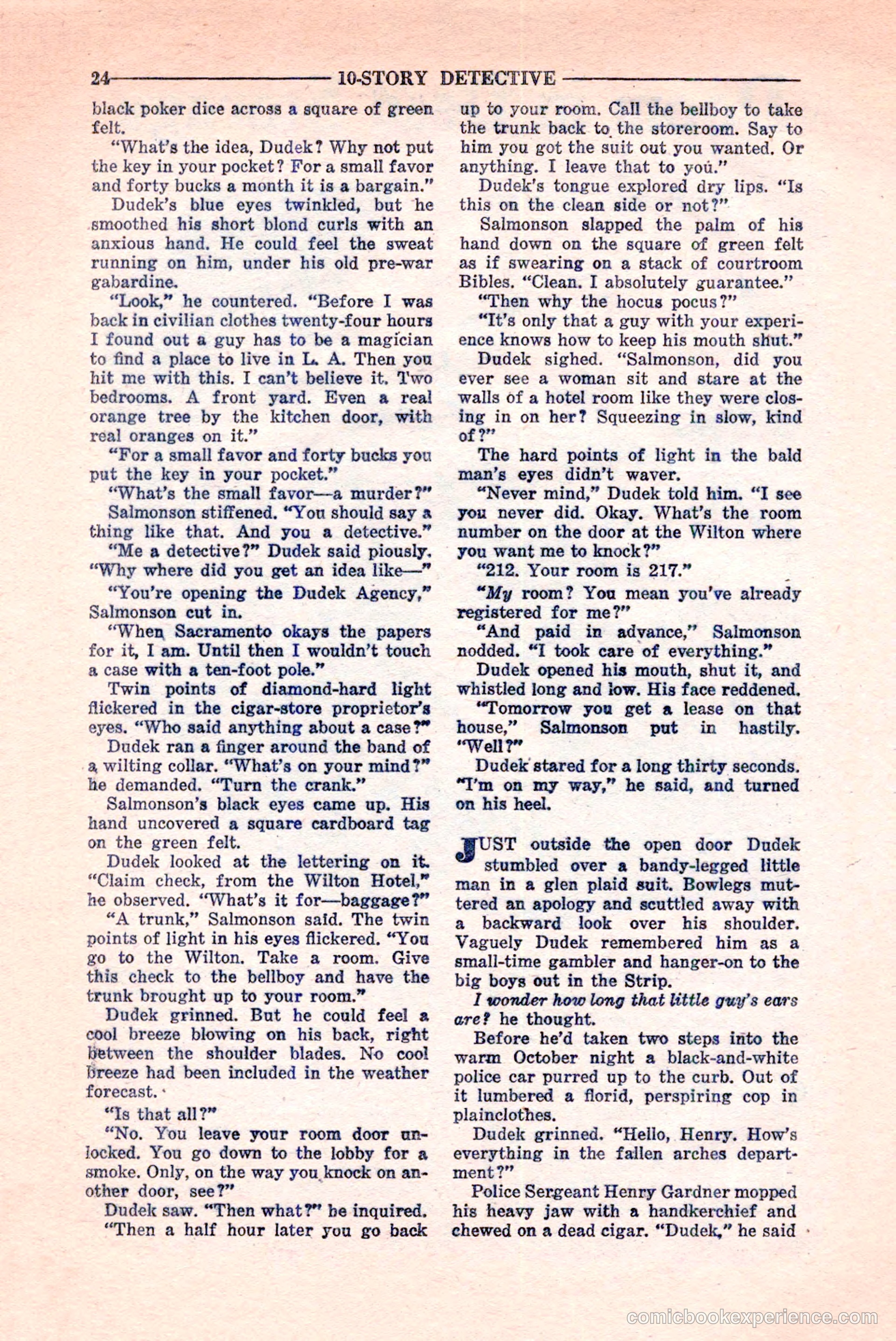 10-Story Detective, February 1946 — page 26 of 84