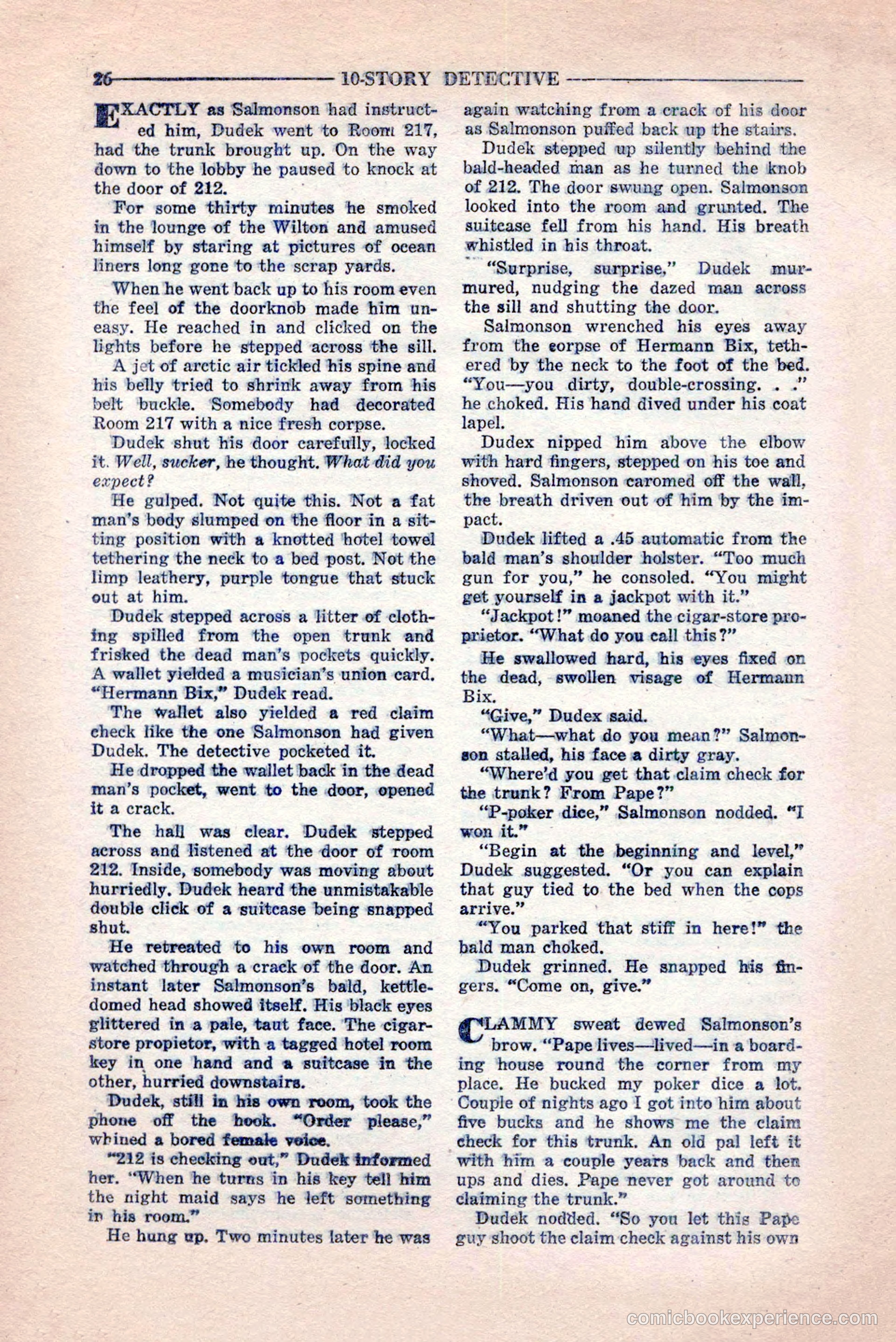 10-Story Detective, February 1946 — page 28 of 84