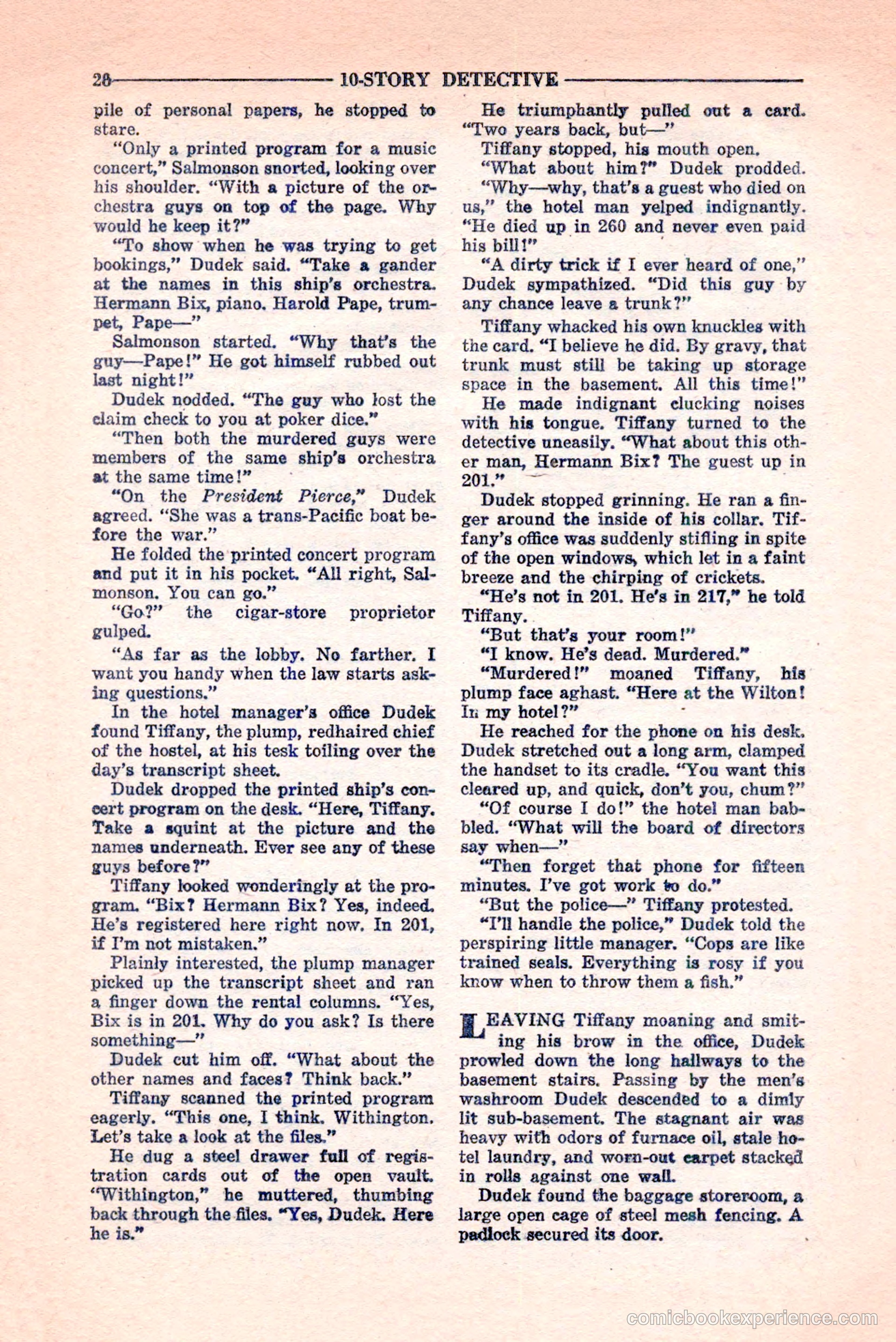 10-Story Detective, February 1946 — page 30 of 84