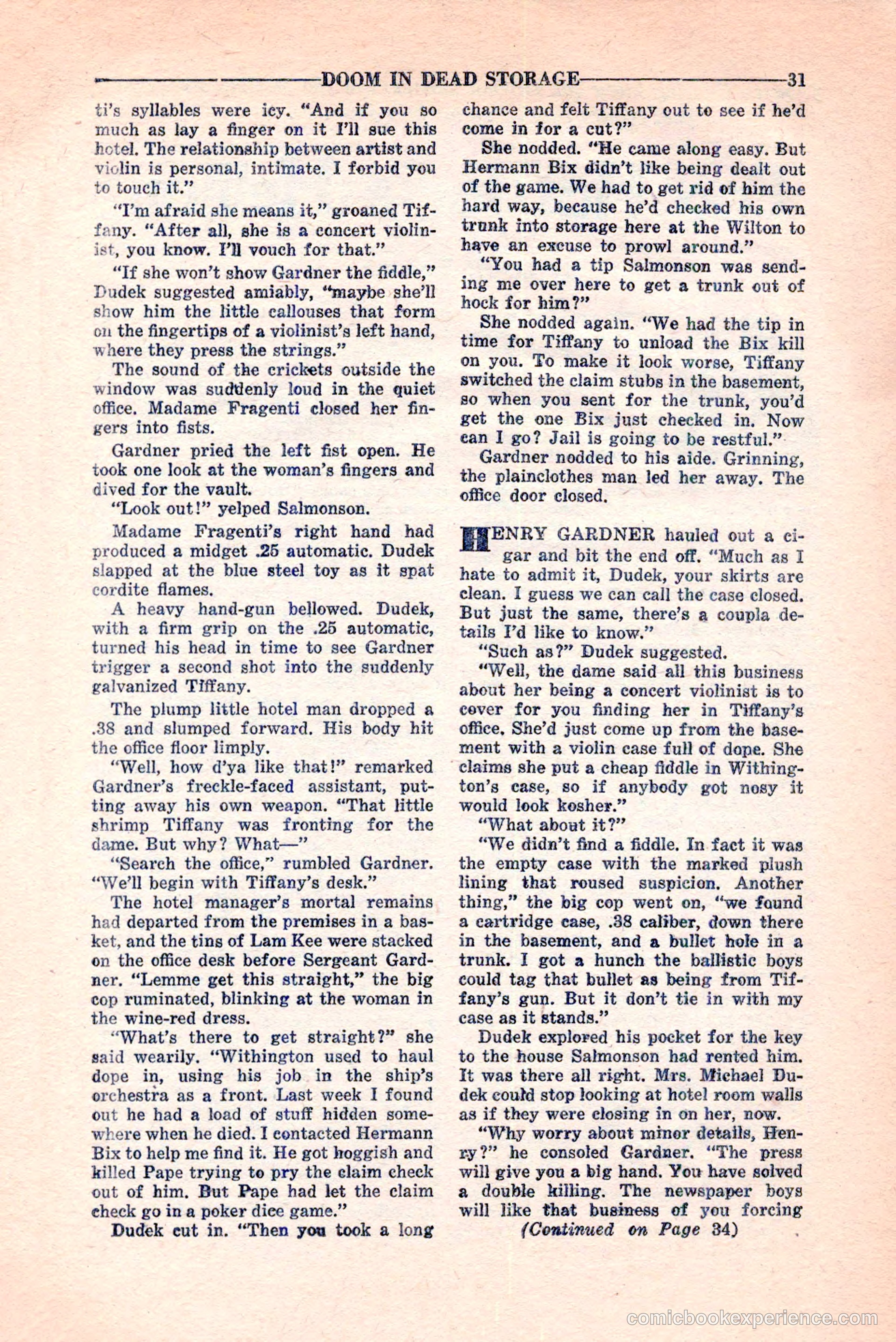 10-Story Detective, February 1946 — page 33 of 84