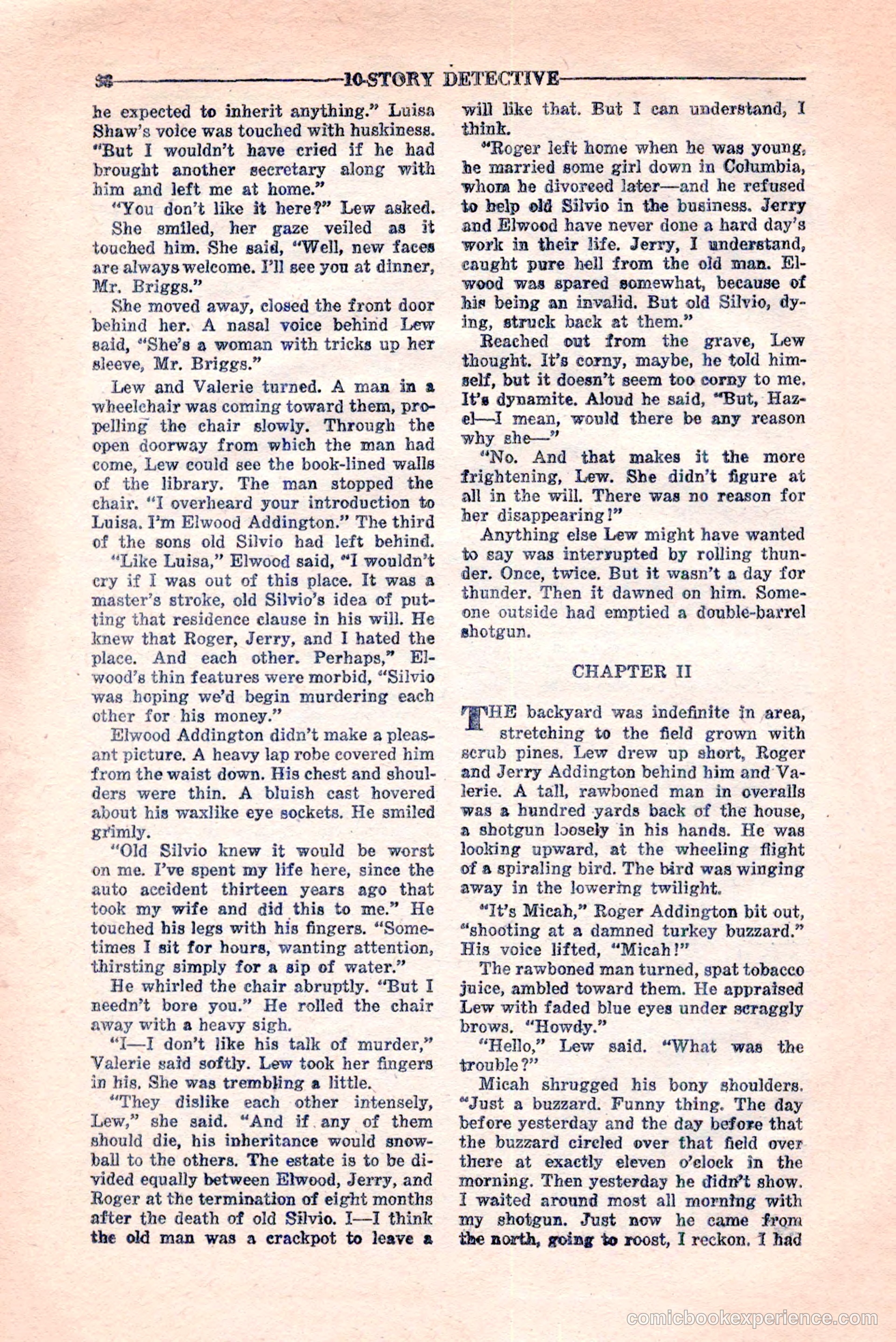 10-Story Detective, February 1946 — page 40 of 84
