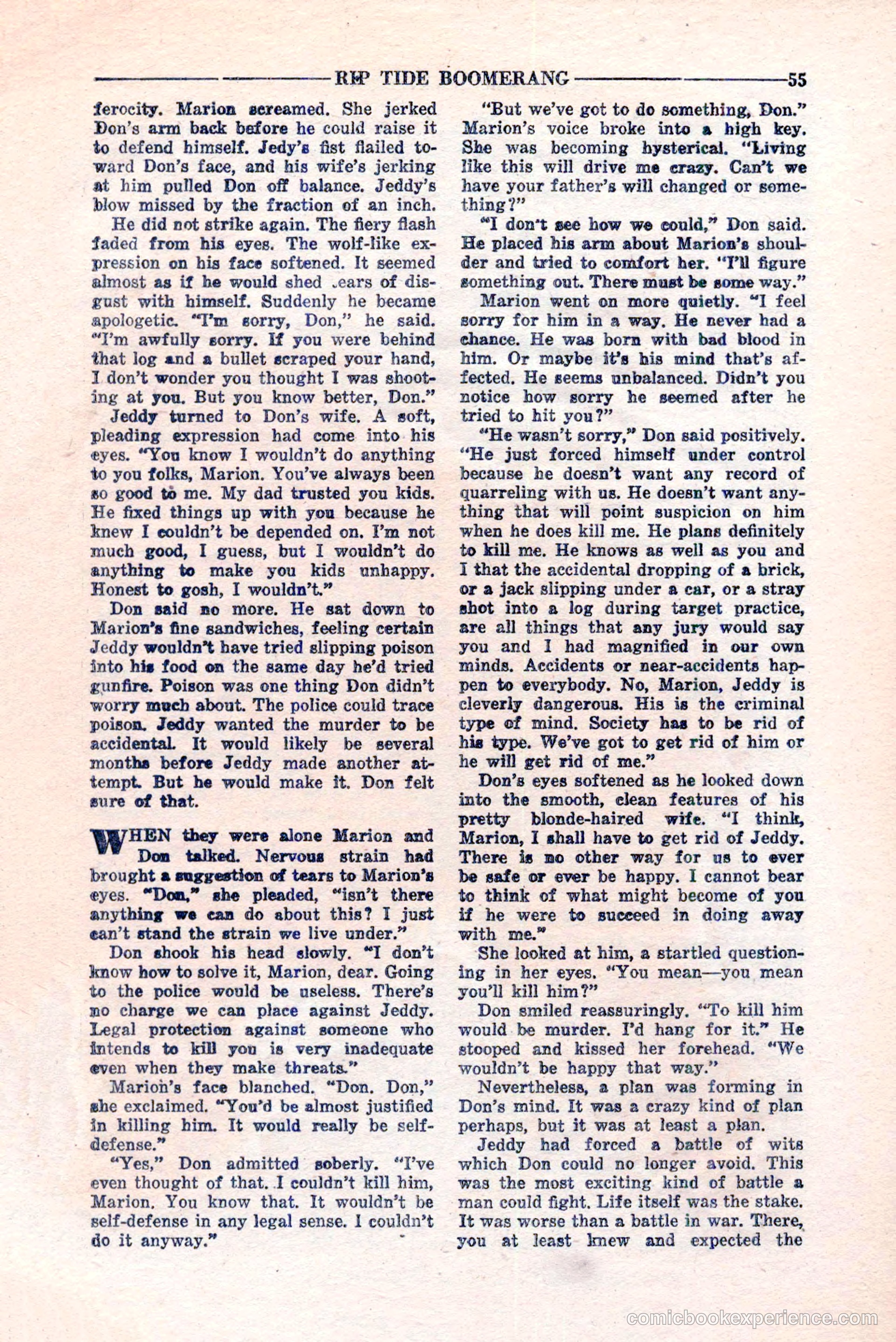 10-Story Detective, February 1946 — page 57 of 84