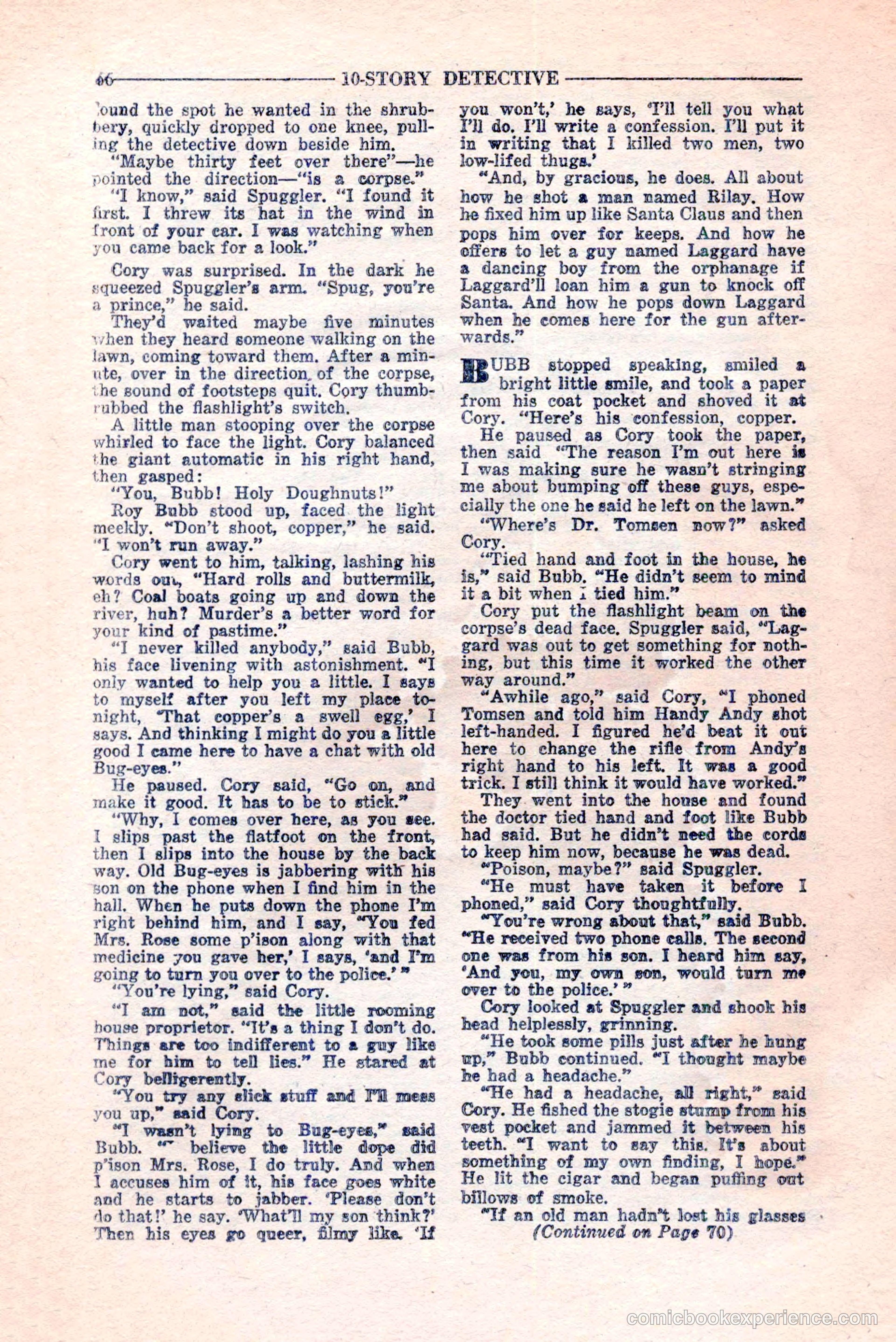 10-Story Detective, February 1946 — page 68 of 84