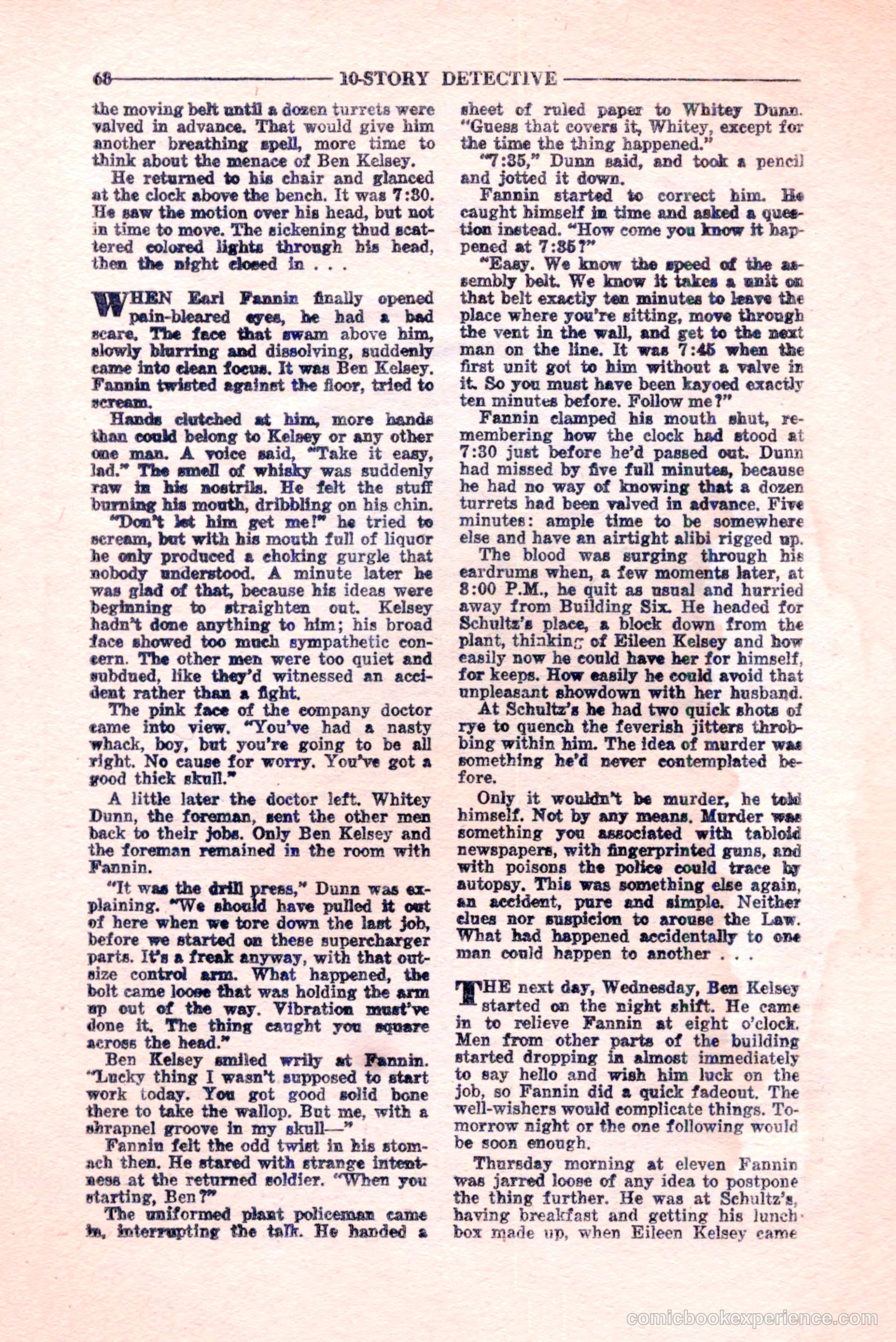 10-Story Detective, February 1946 — page 70 of 84