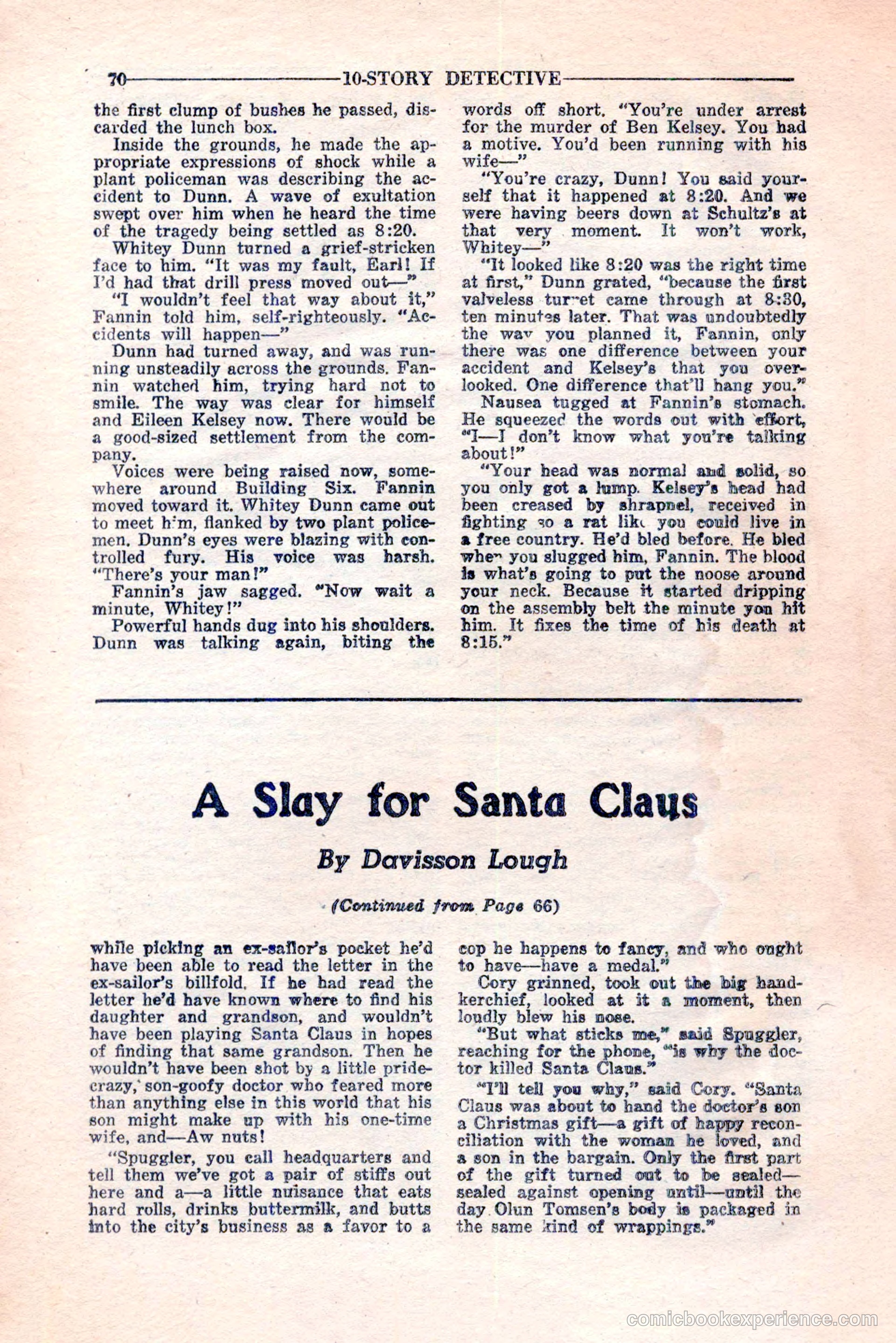 10-Story Detective, February 1946 — page 72 of 84