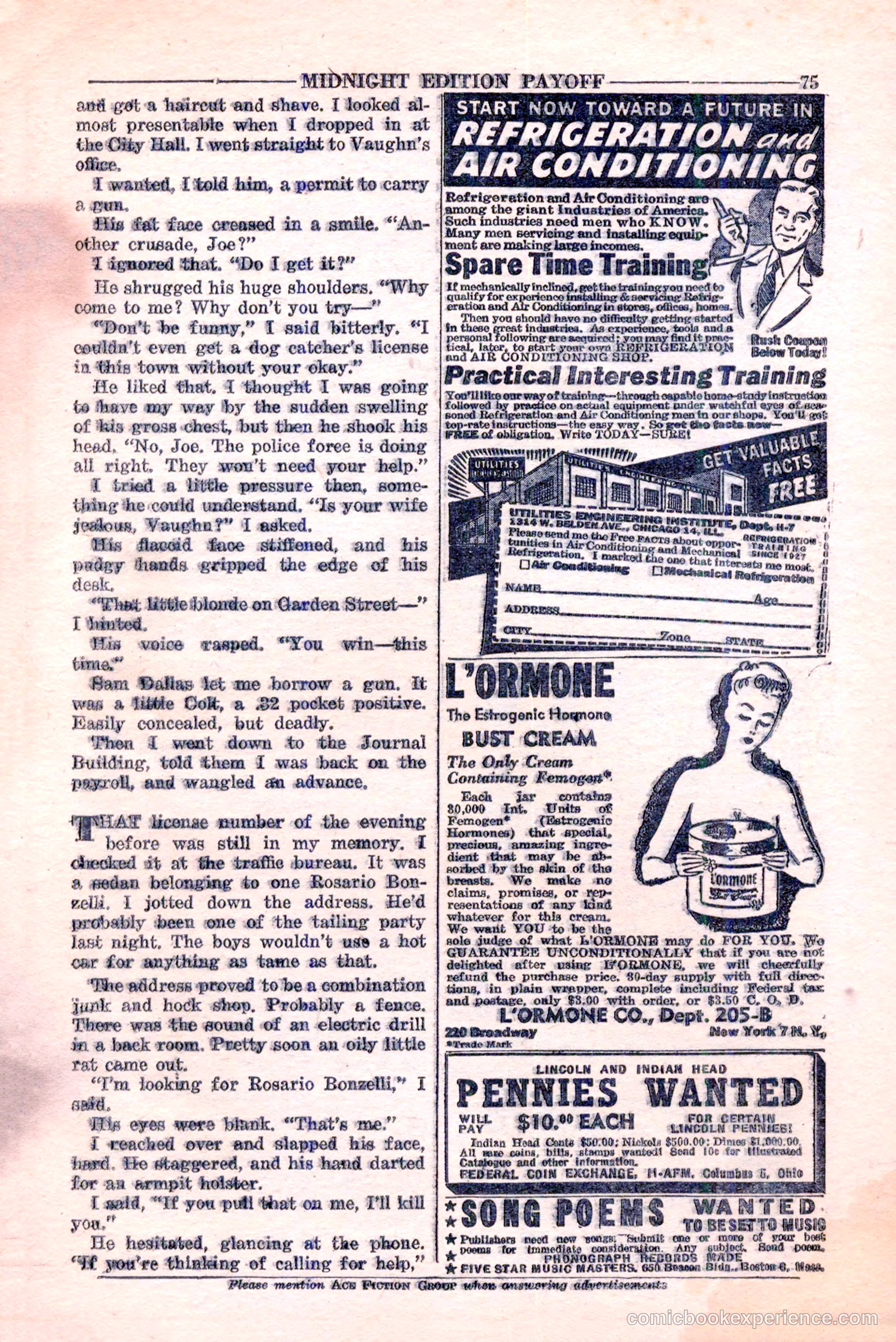 10-Story Detective, February 1946 — page 77 of 84