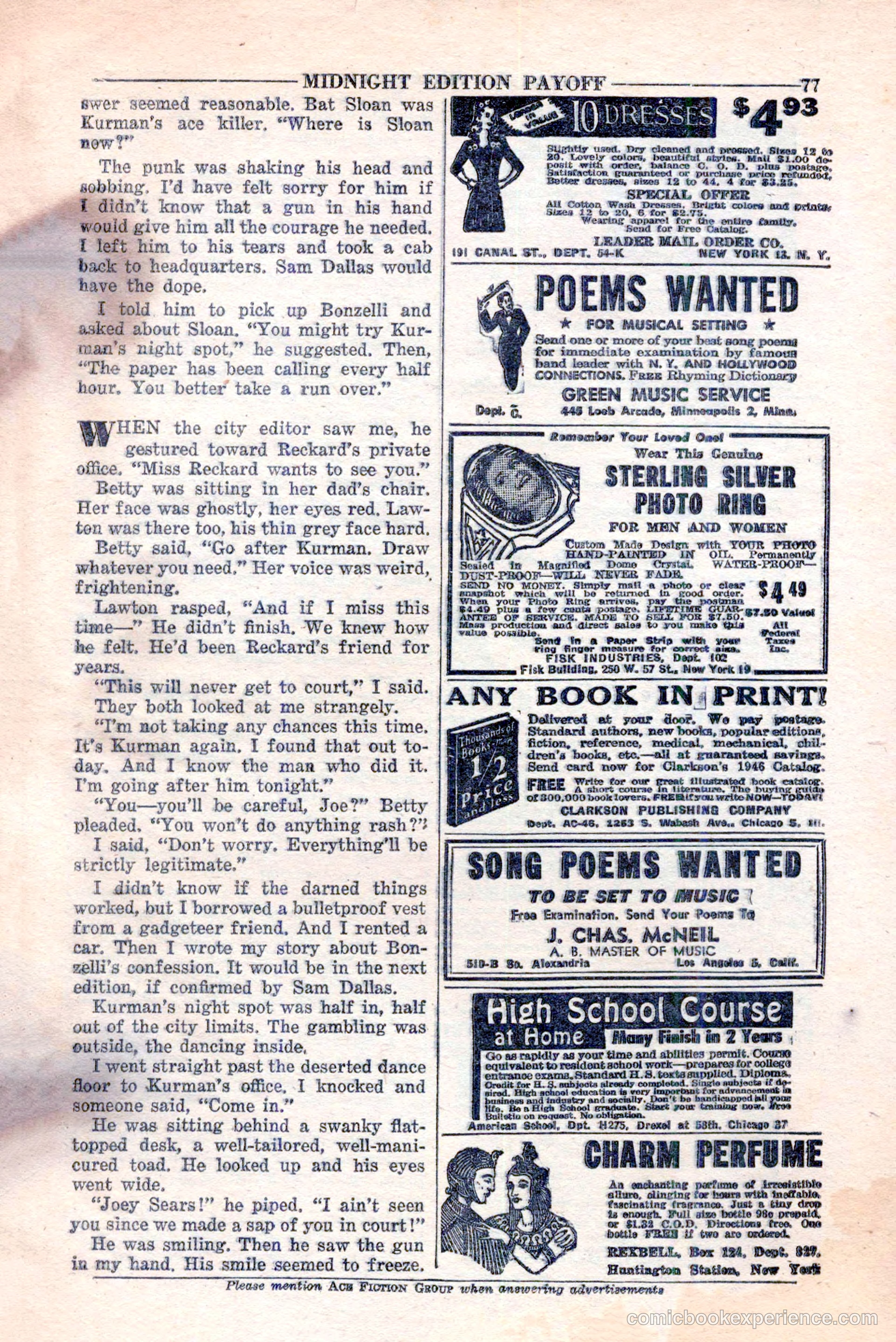 10-Story Detective, February 1946 — page 79 of 84