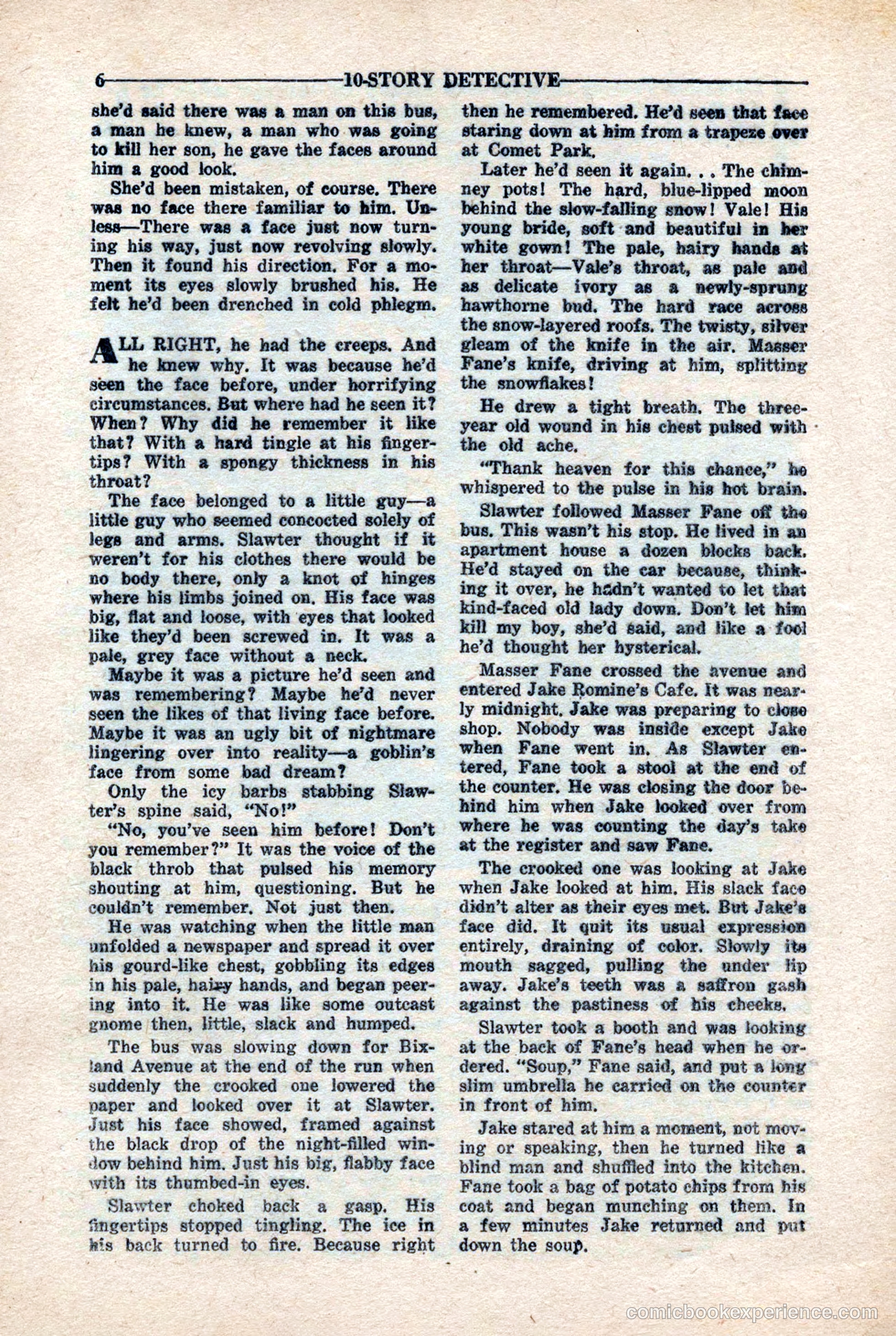 10-Story Detective Magazine, April 1946 — page 8 of 84
