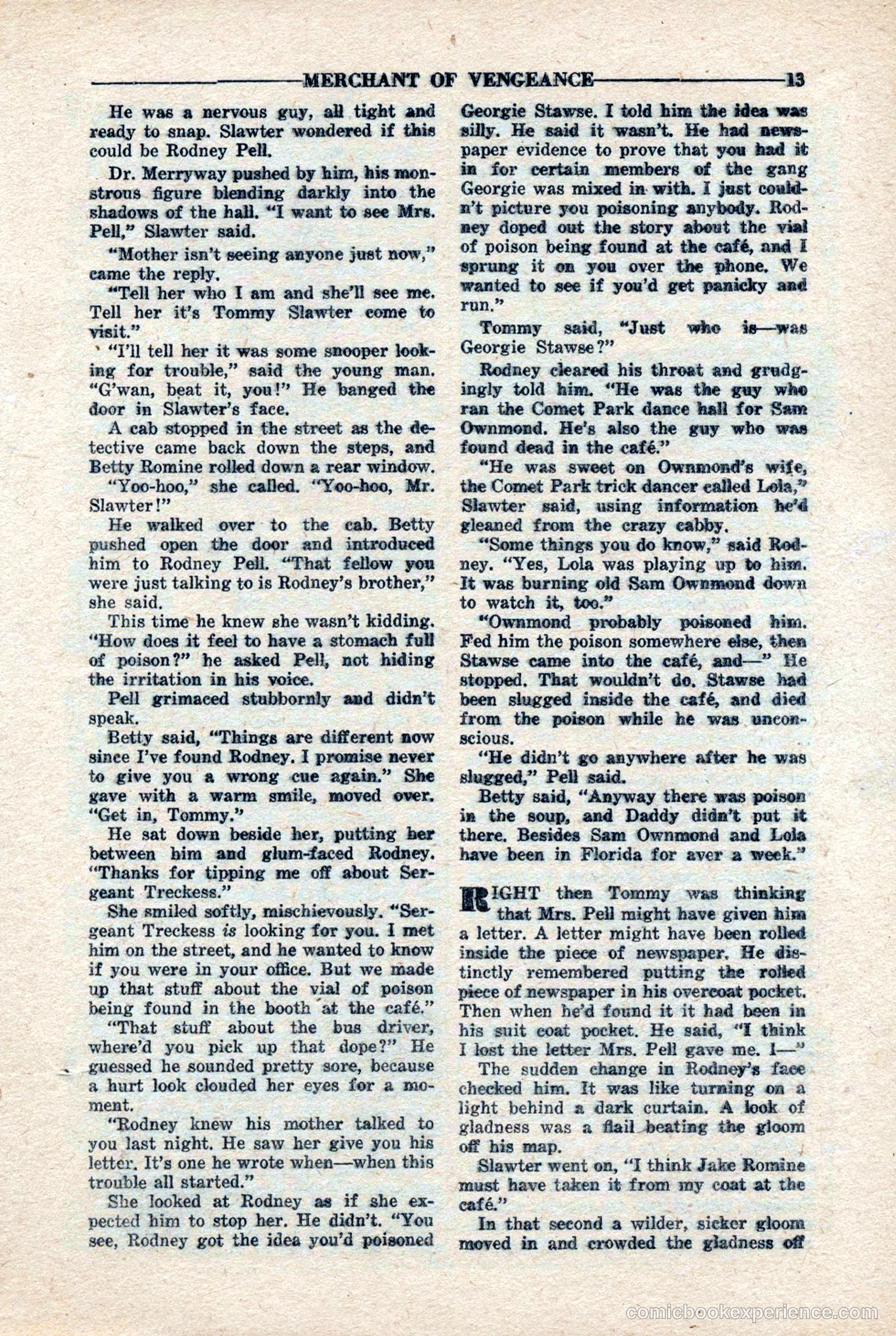 10-Story Detective Magazine, April 1946 — page 15 of 84