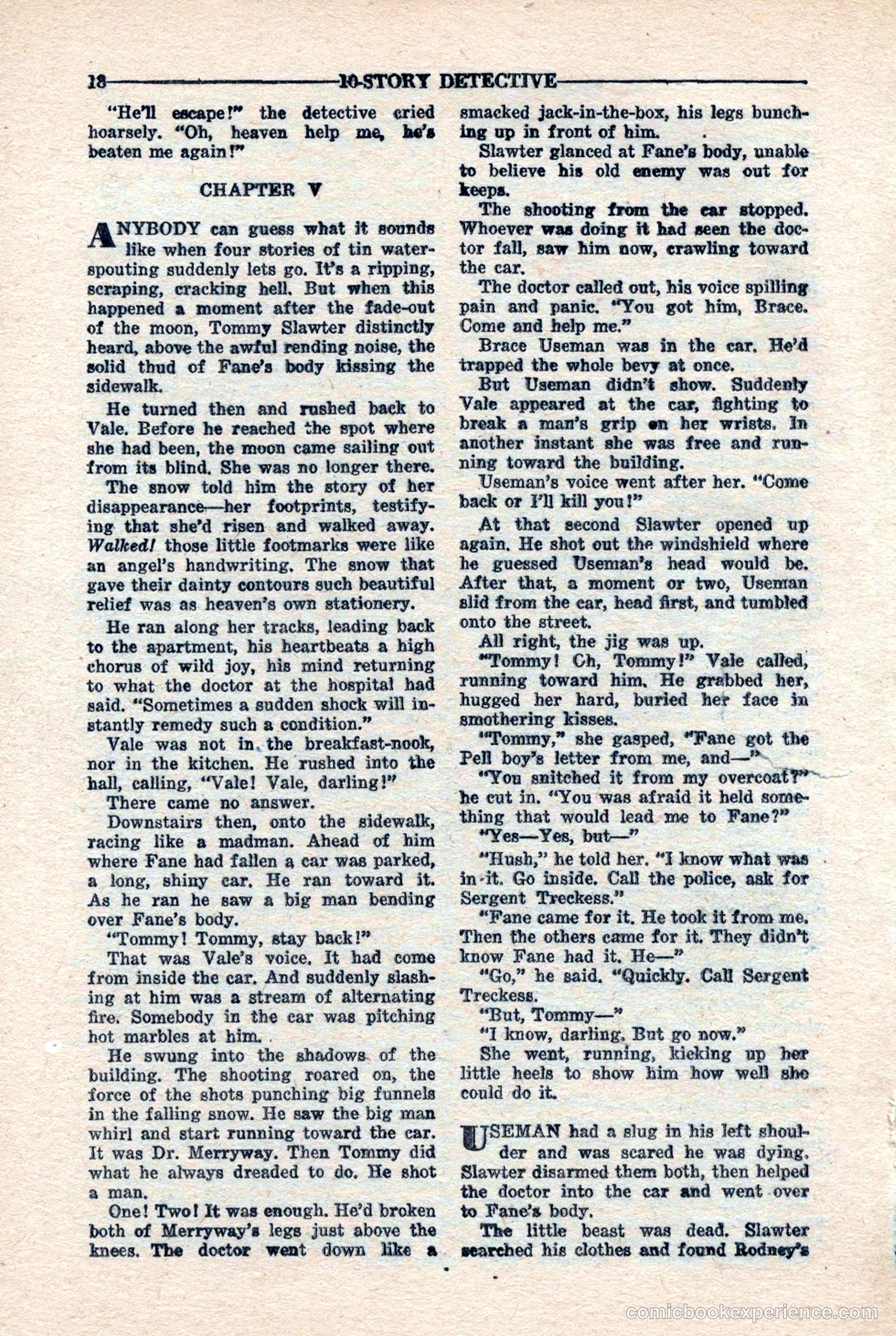 10-Story Detective Magazine, April 1946 — page 20 of 84