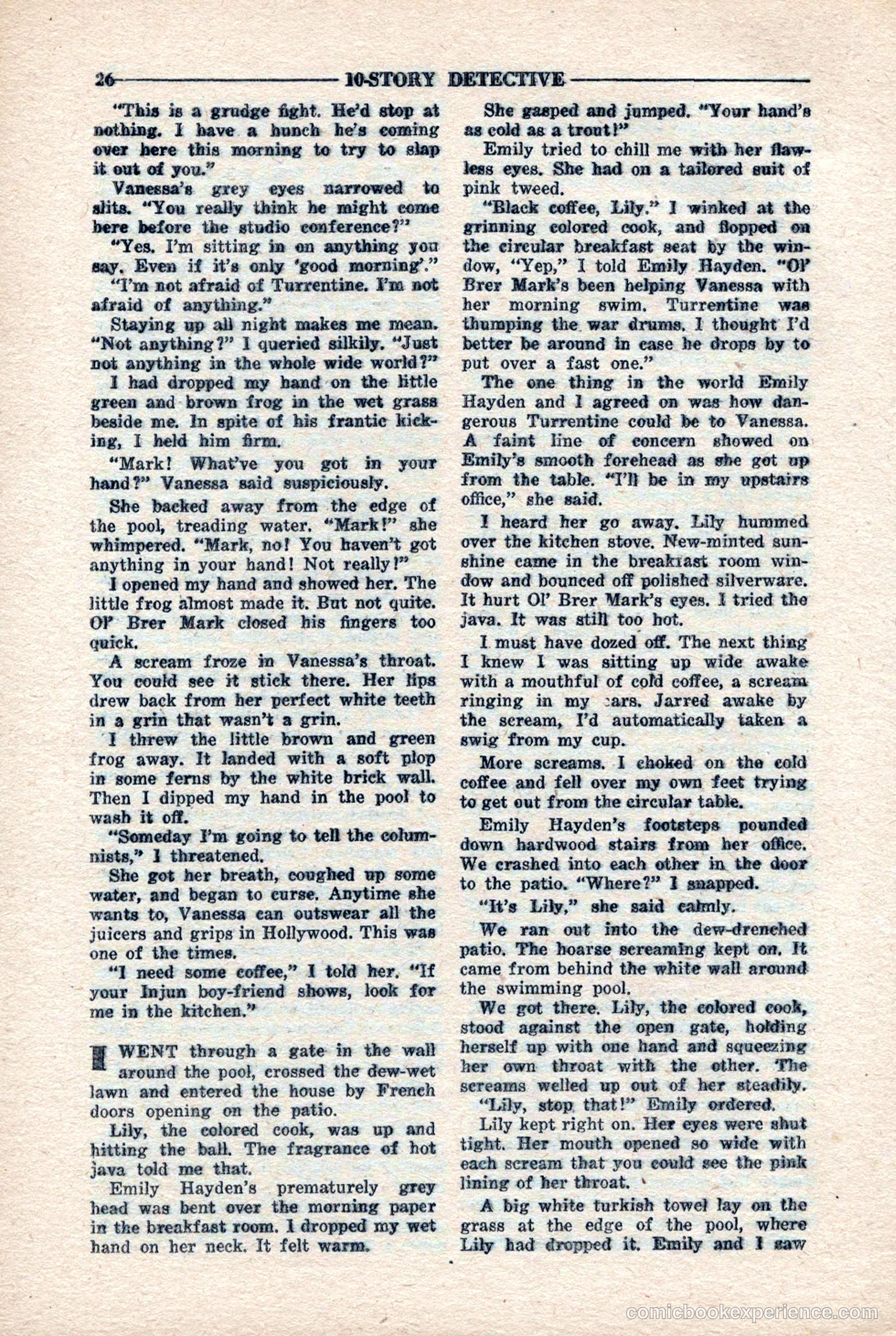 10-Story Detective Magazine, April 1946 — page 28 of 84