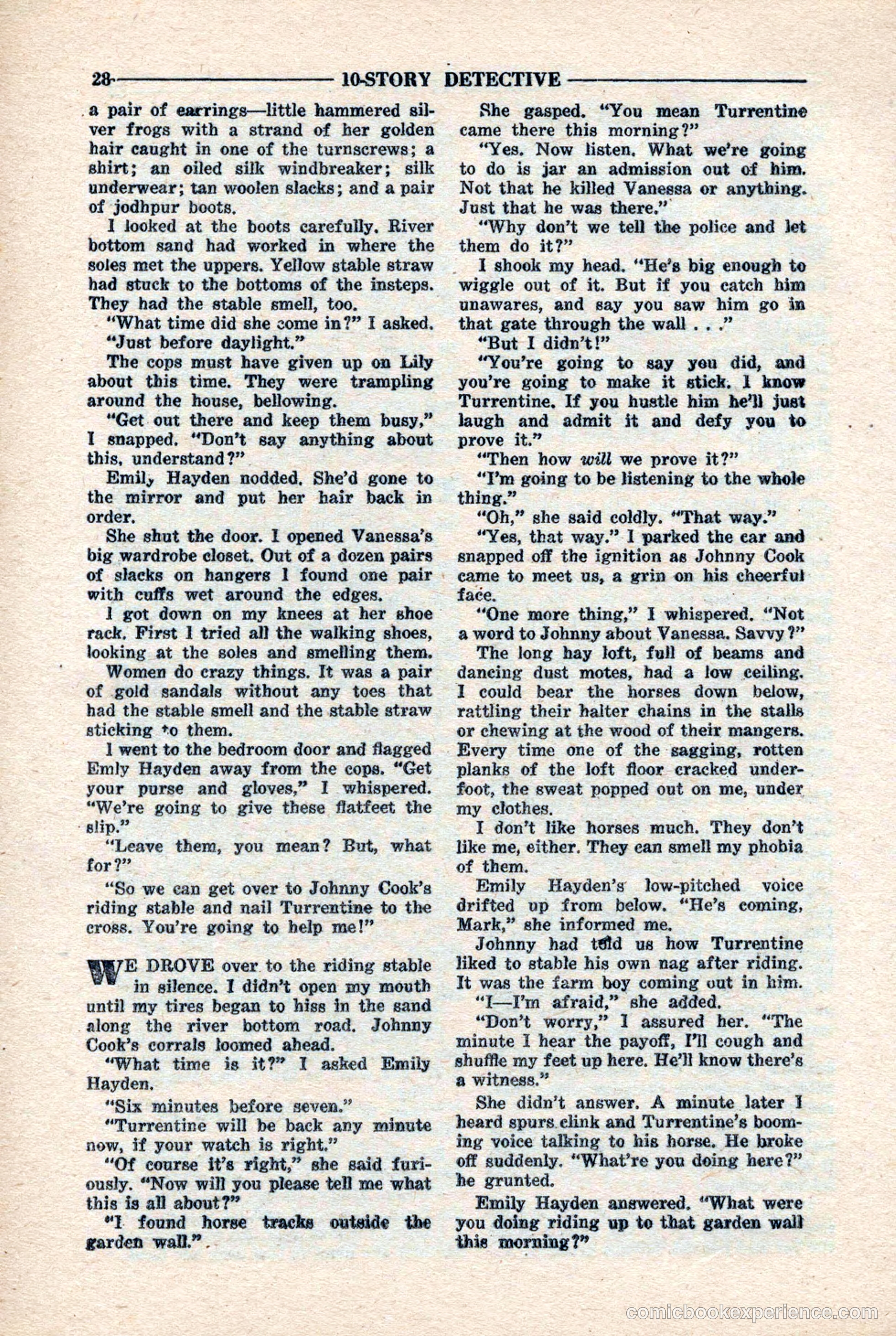 10-Story Detective Magazine, April 1946 — page 30 of 84
