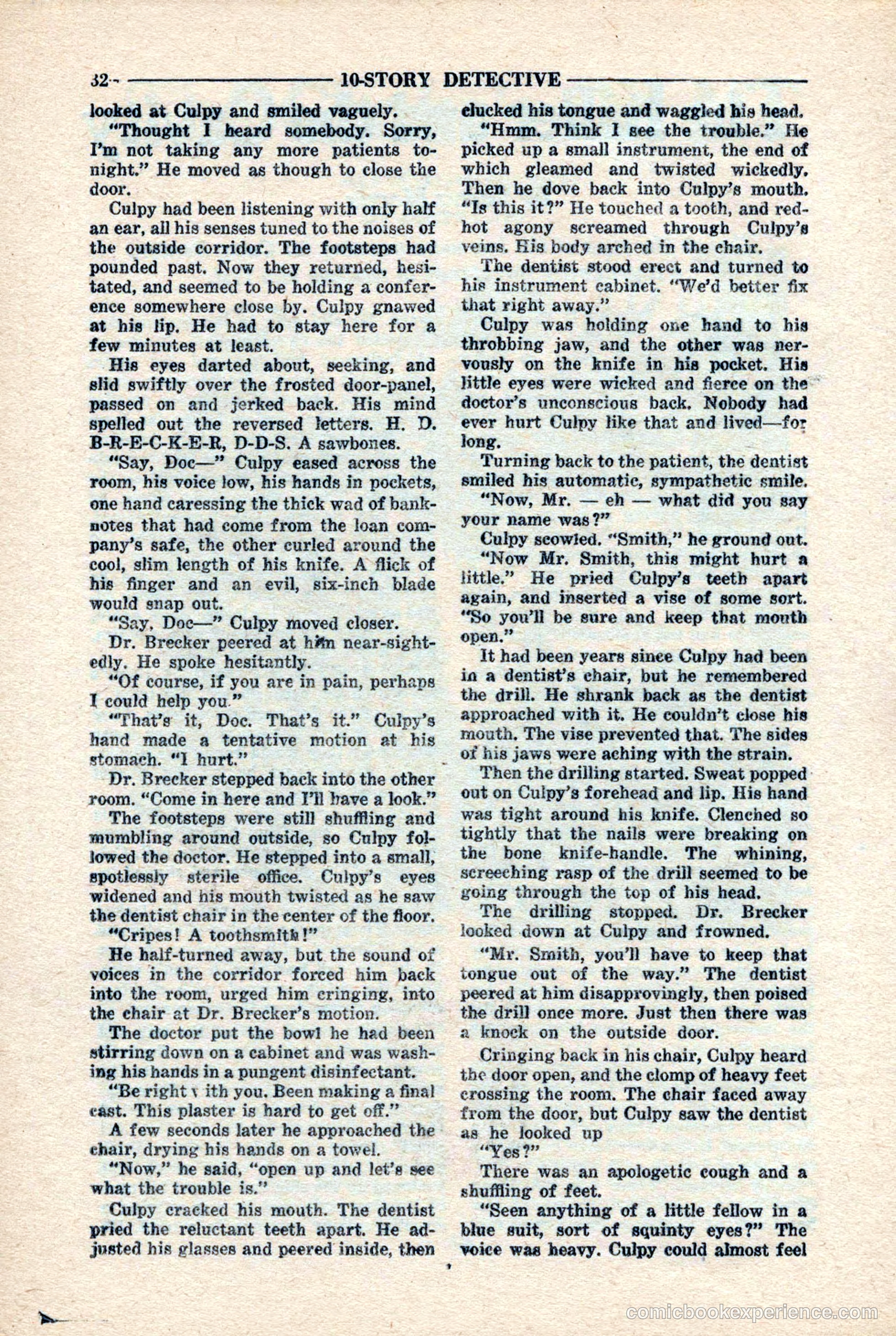 10-Story Detective Magazine, April 1946 — page 34 of 84