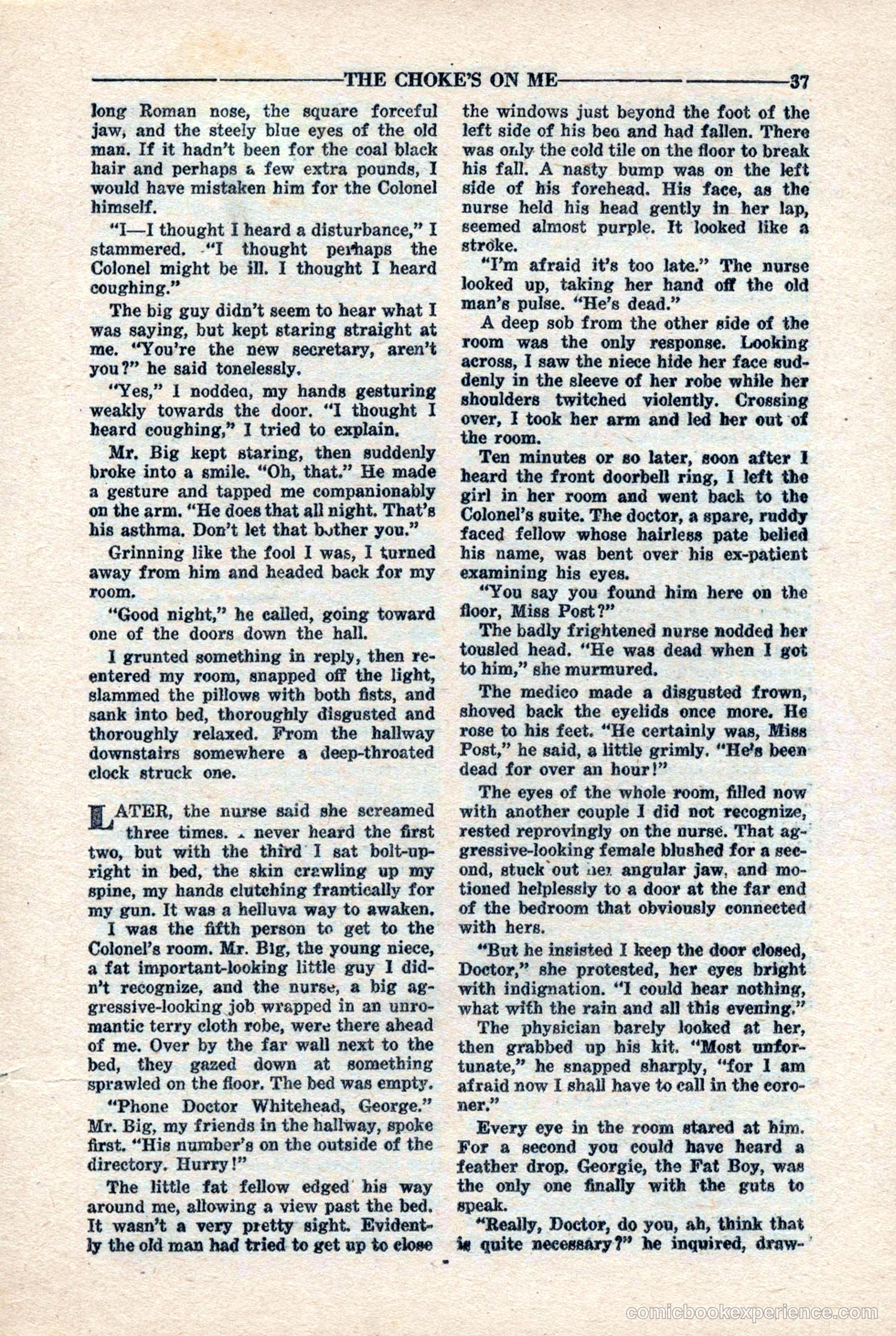 10-Story Detective Magazine, April 1946 — page 39 of 84