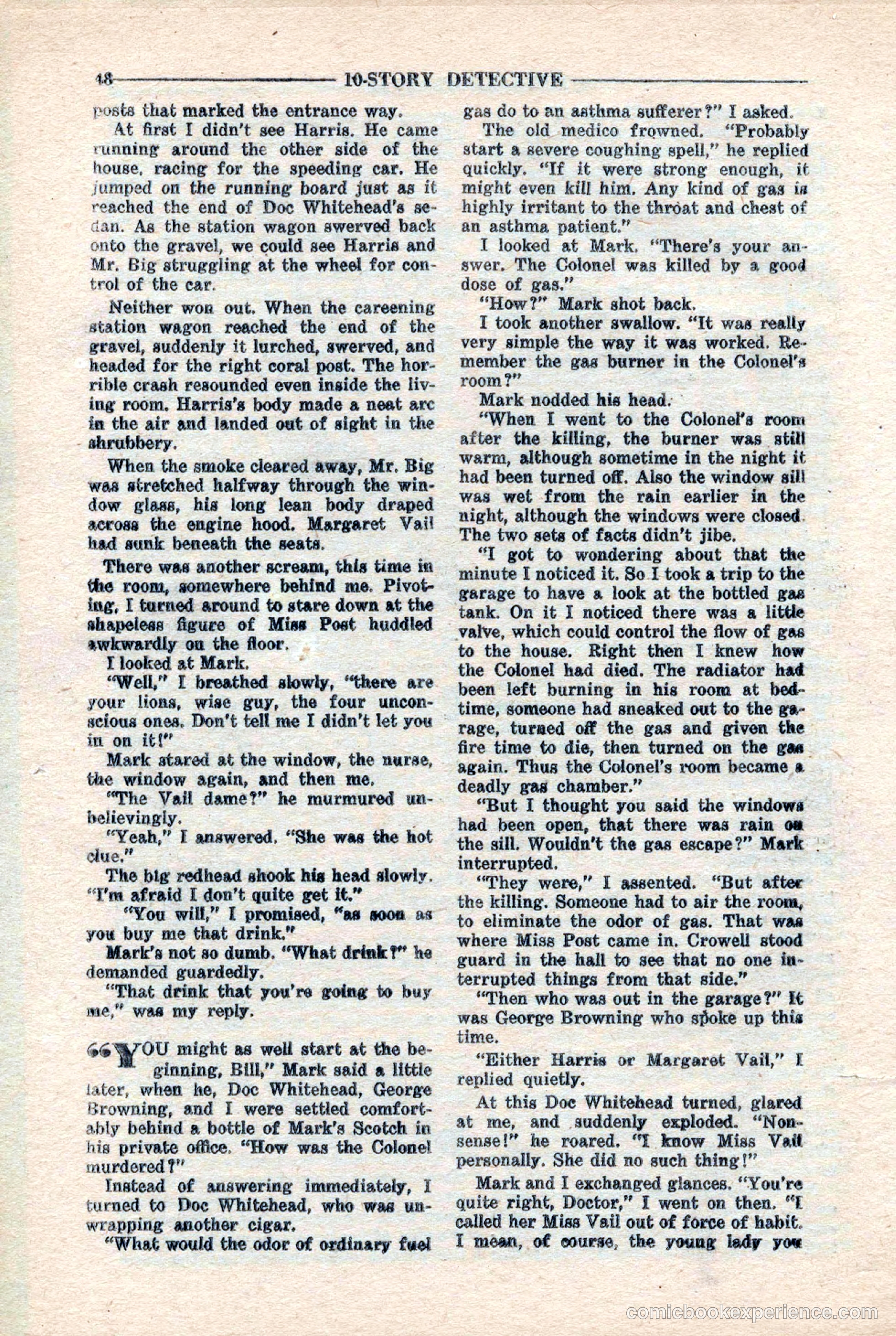 10-Story Detective Magazine, April 1946 — page 50 of 84
