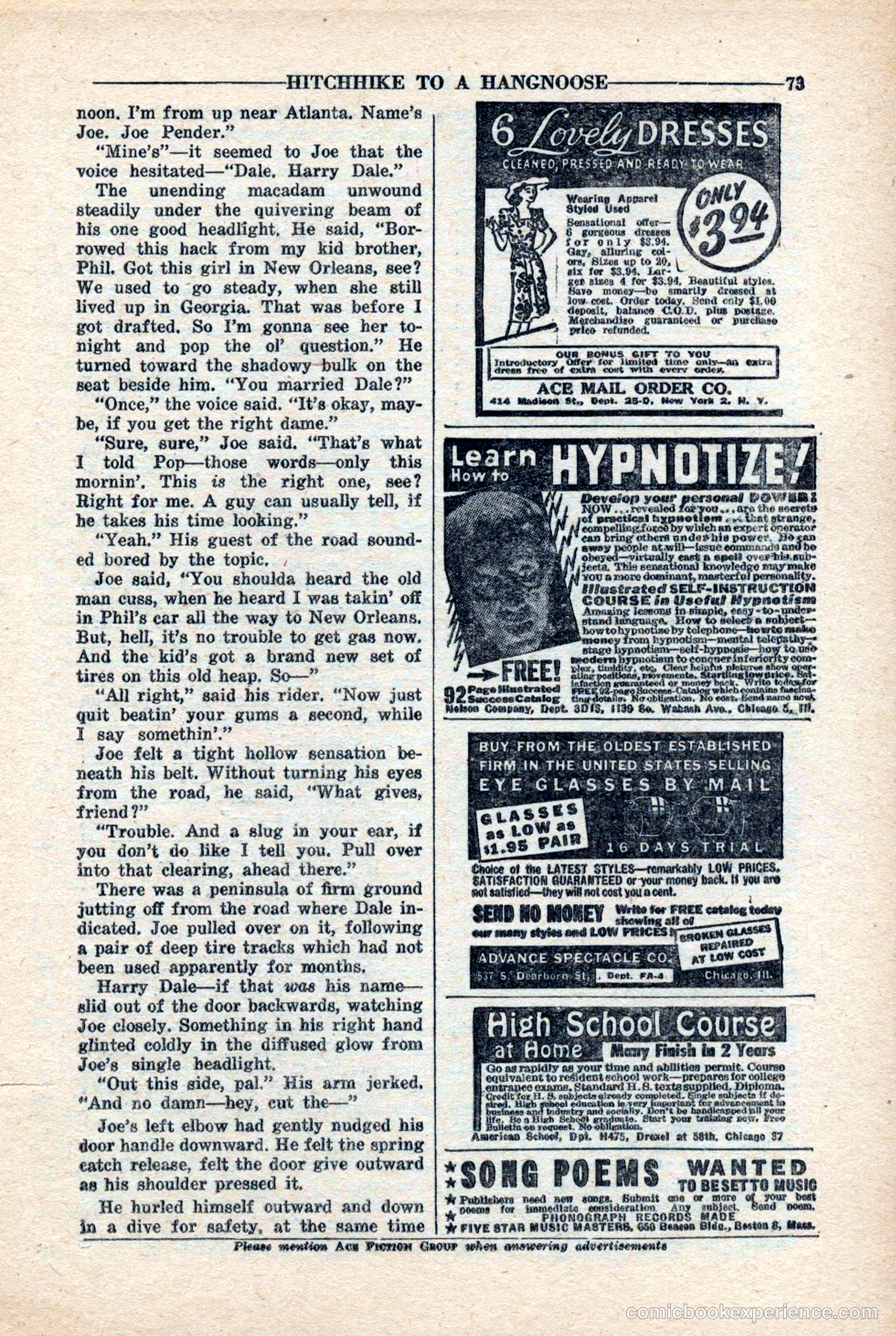 10-Story Detective Magazine, April 1946 — page 75 of 84