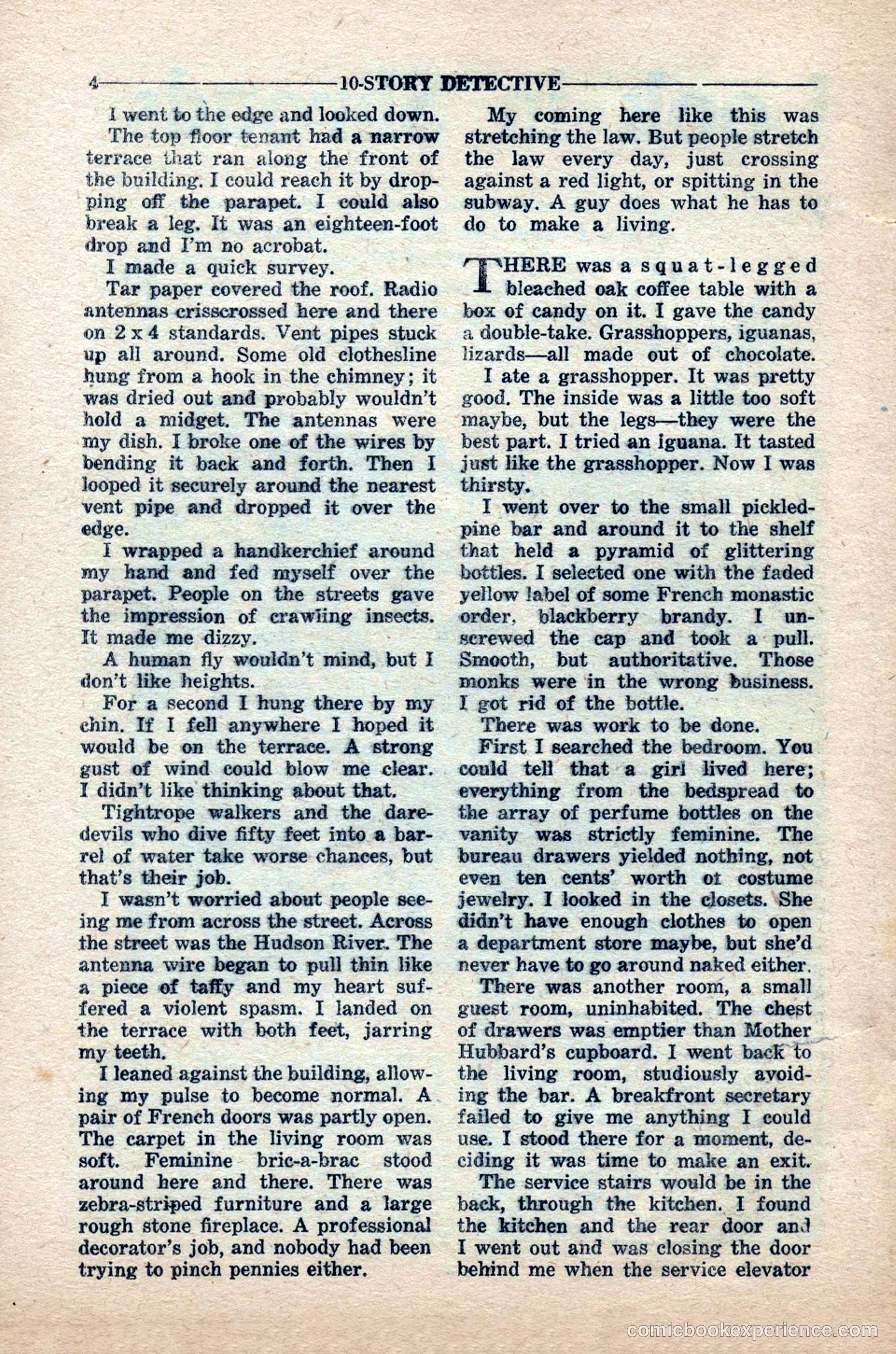 10-Story Detective Magazine, April 1949 — page 6 of 100