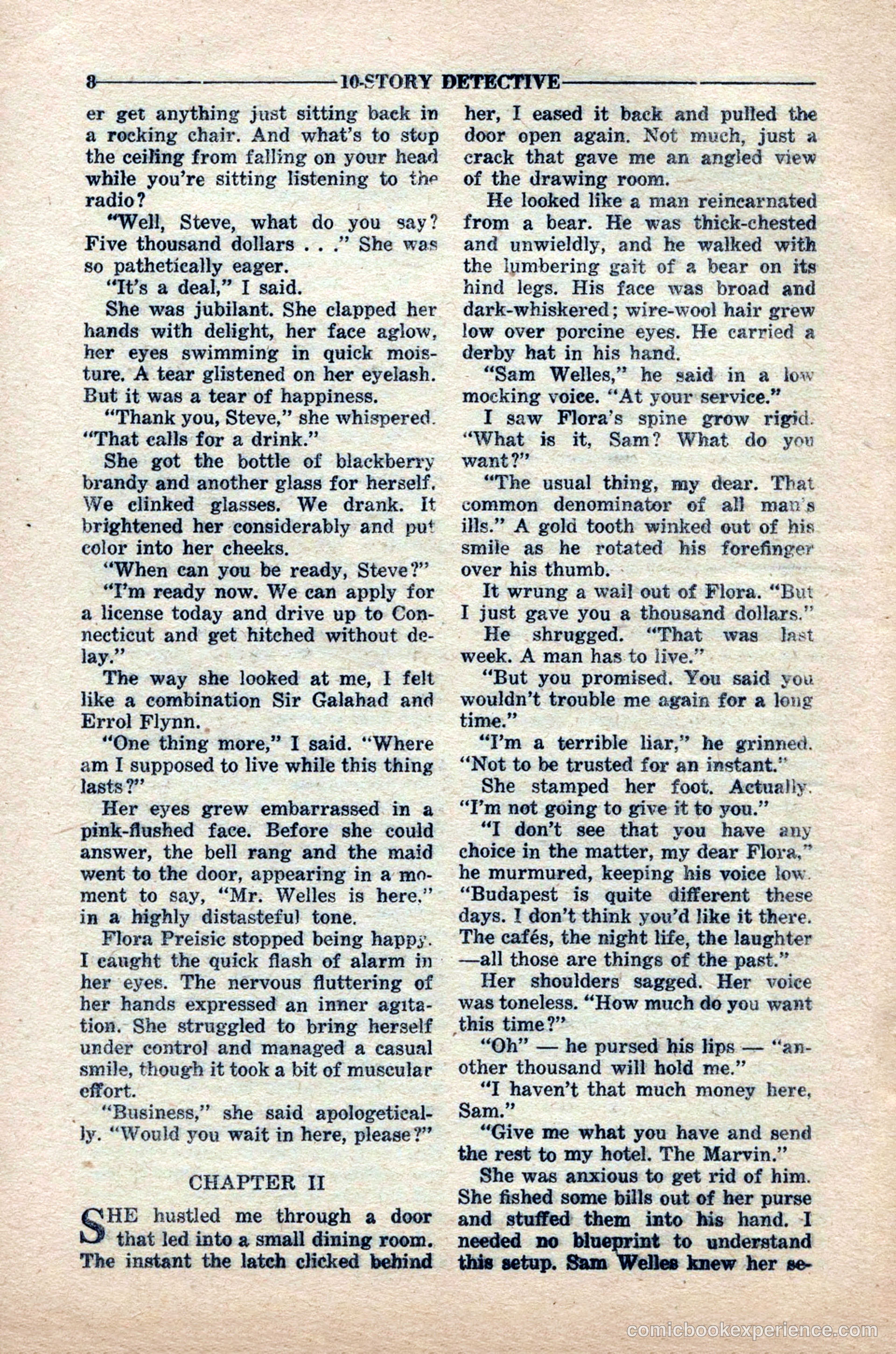 10-Story Detective Magazine, April 1949 — page 10 of 100