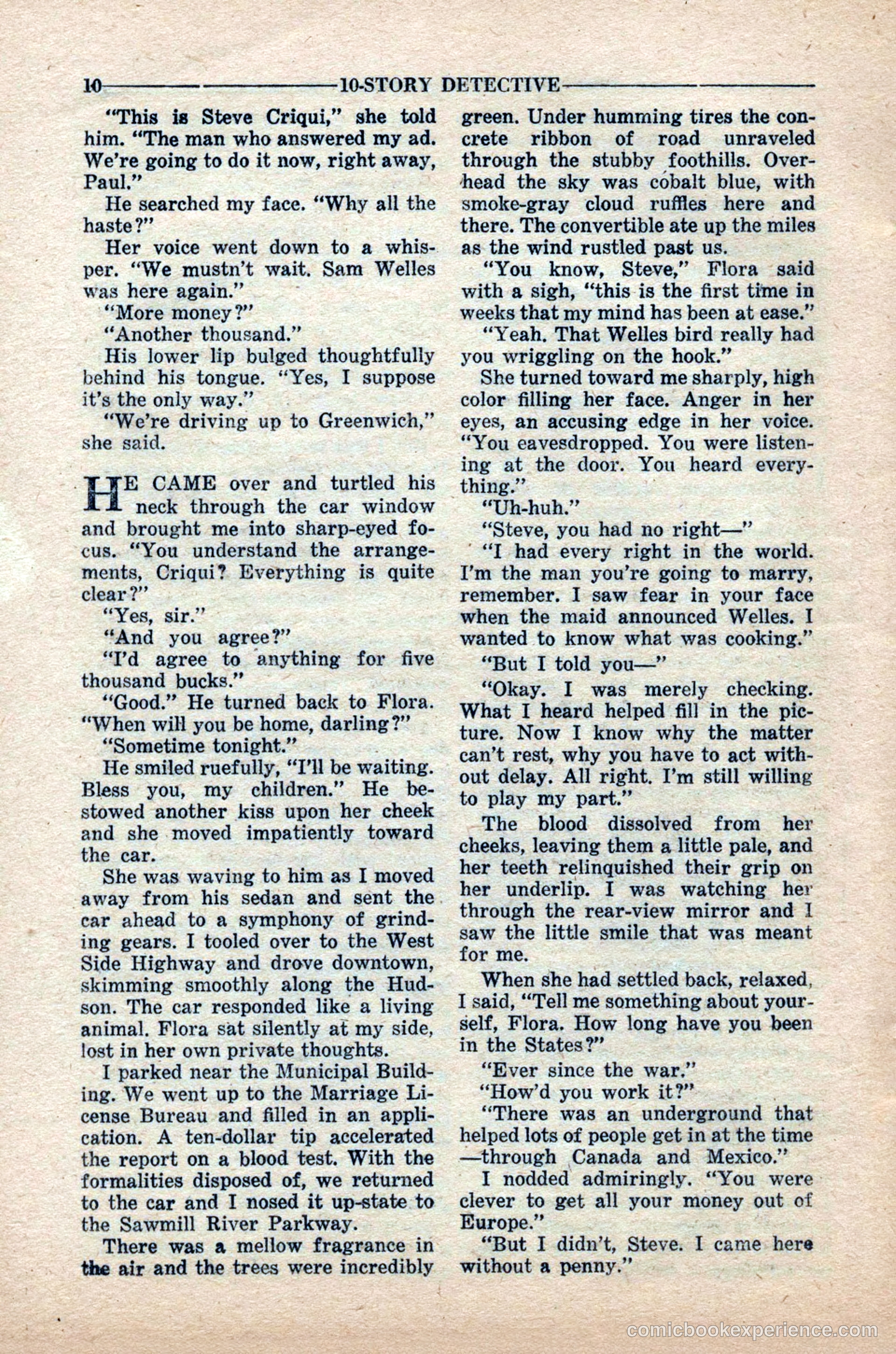 10-Story Detective Magazine, April 1949 — page 12 of 100