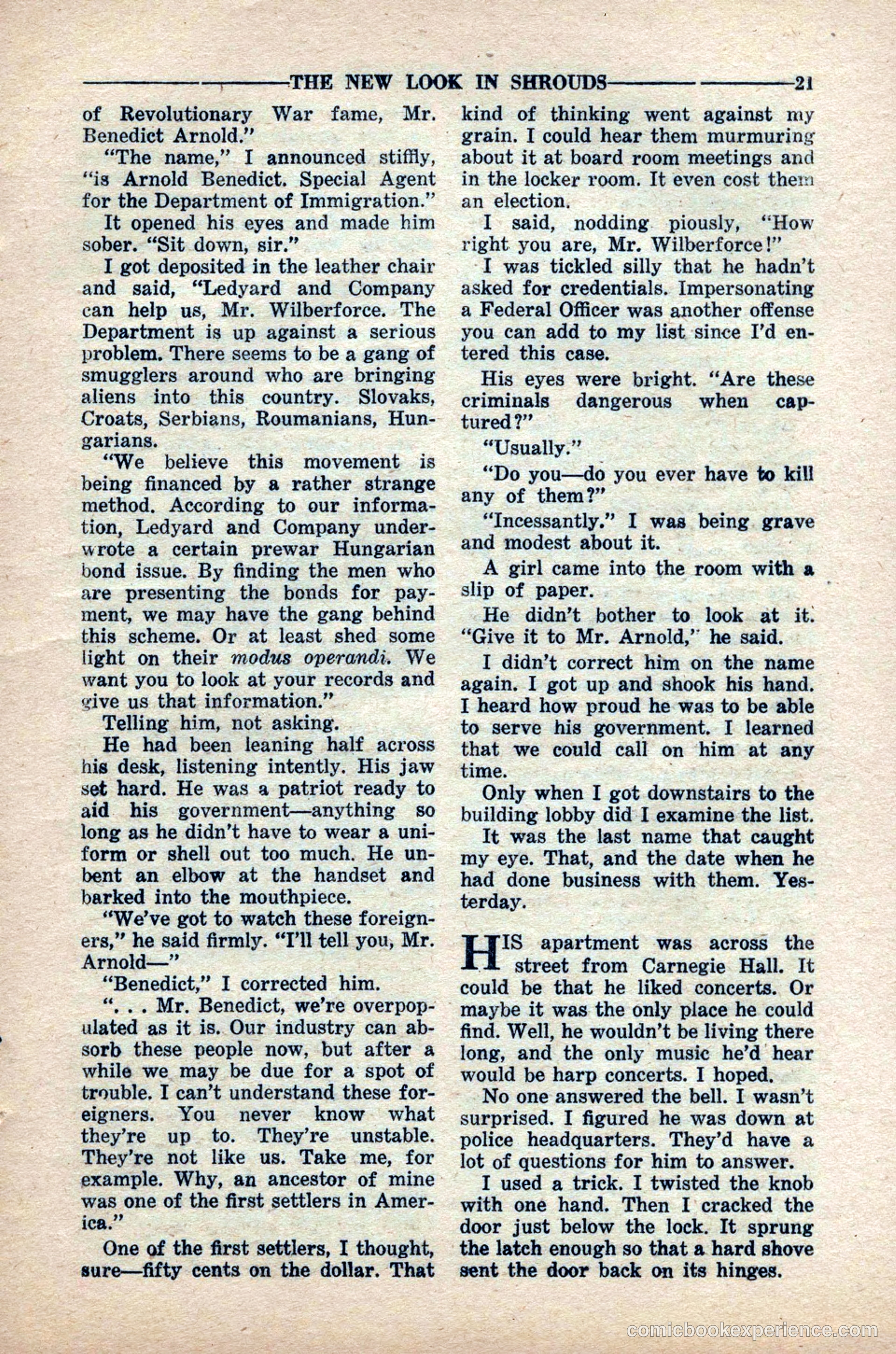 10-Story Detective Magazine, April 1949 — page 23 of 100