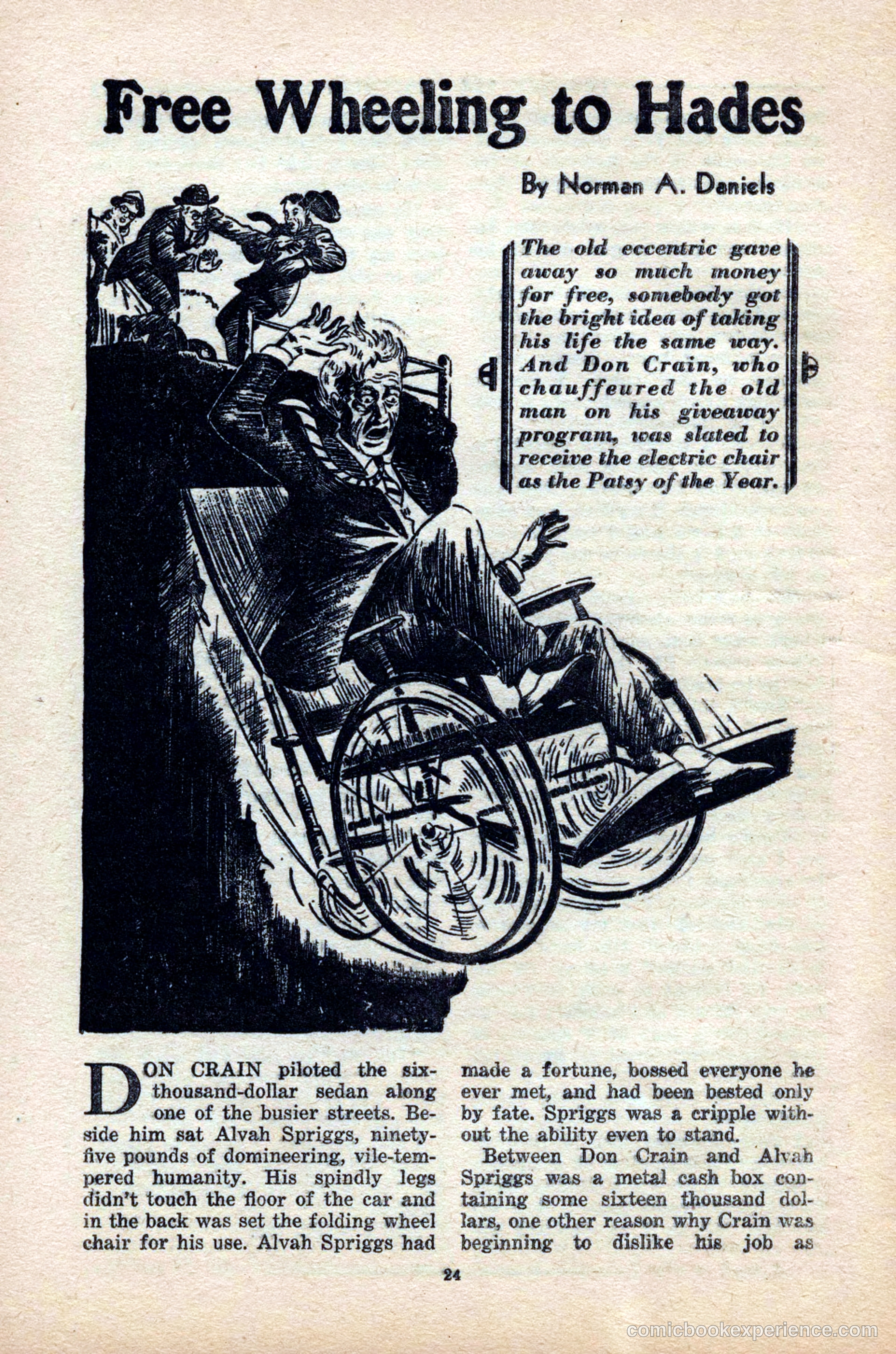 10-Story Detective Magazine, April 1949 — page 26 of 100