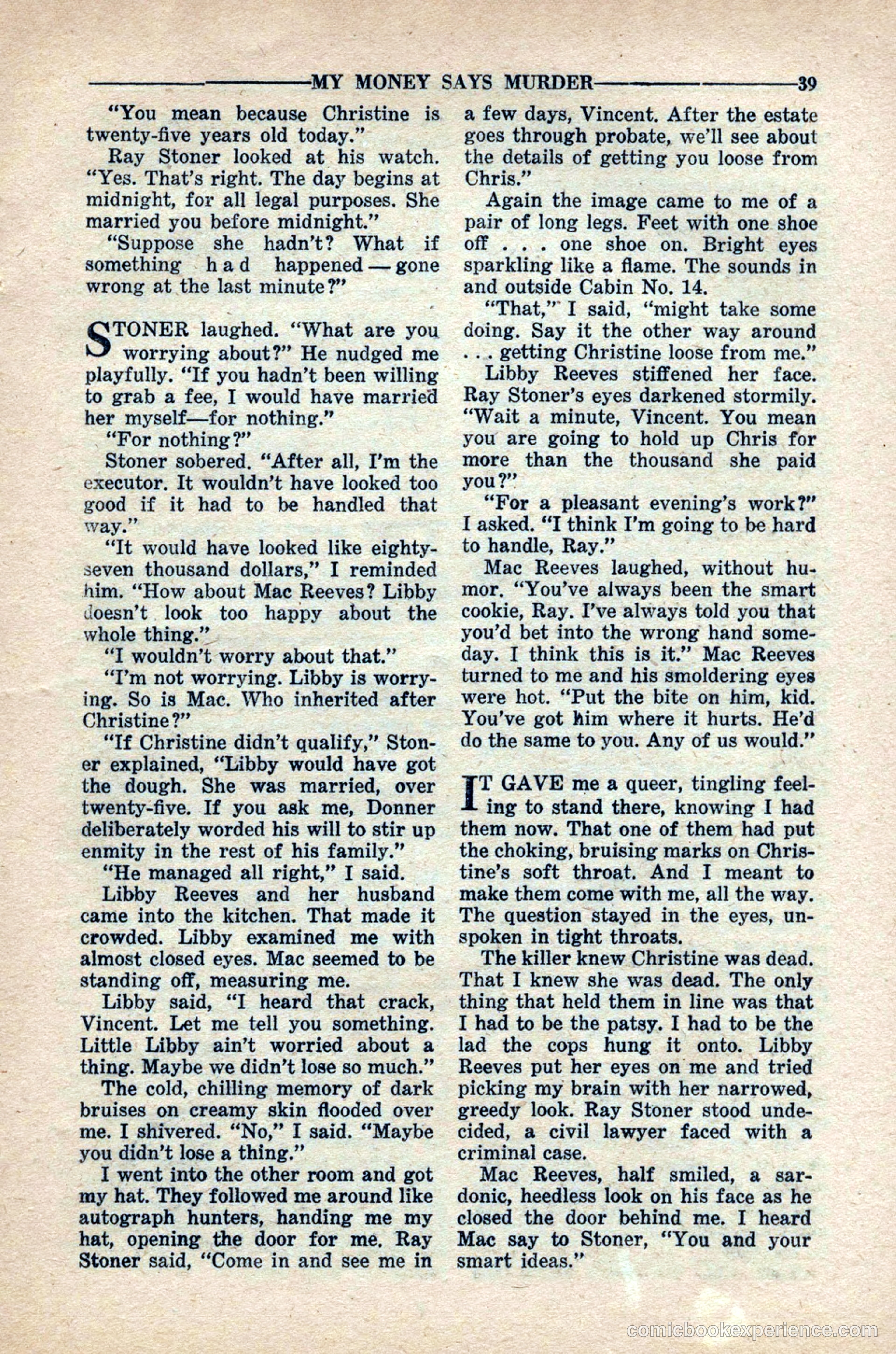 10-Story Detective Magazine, April 1949 — page 41 of 100