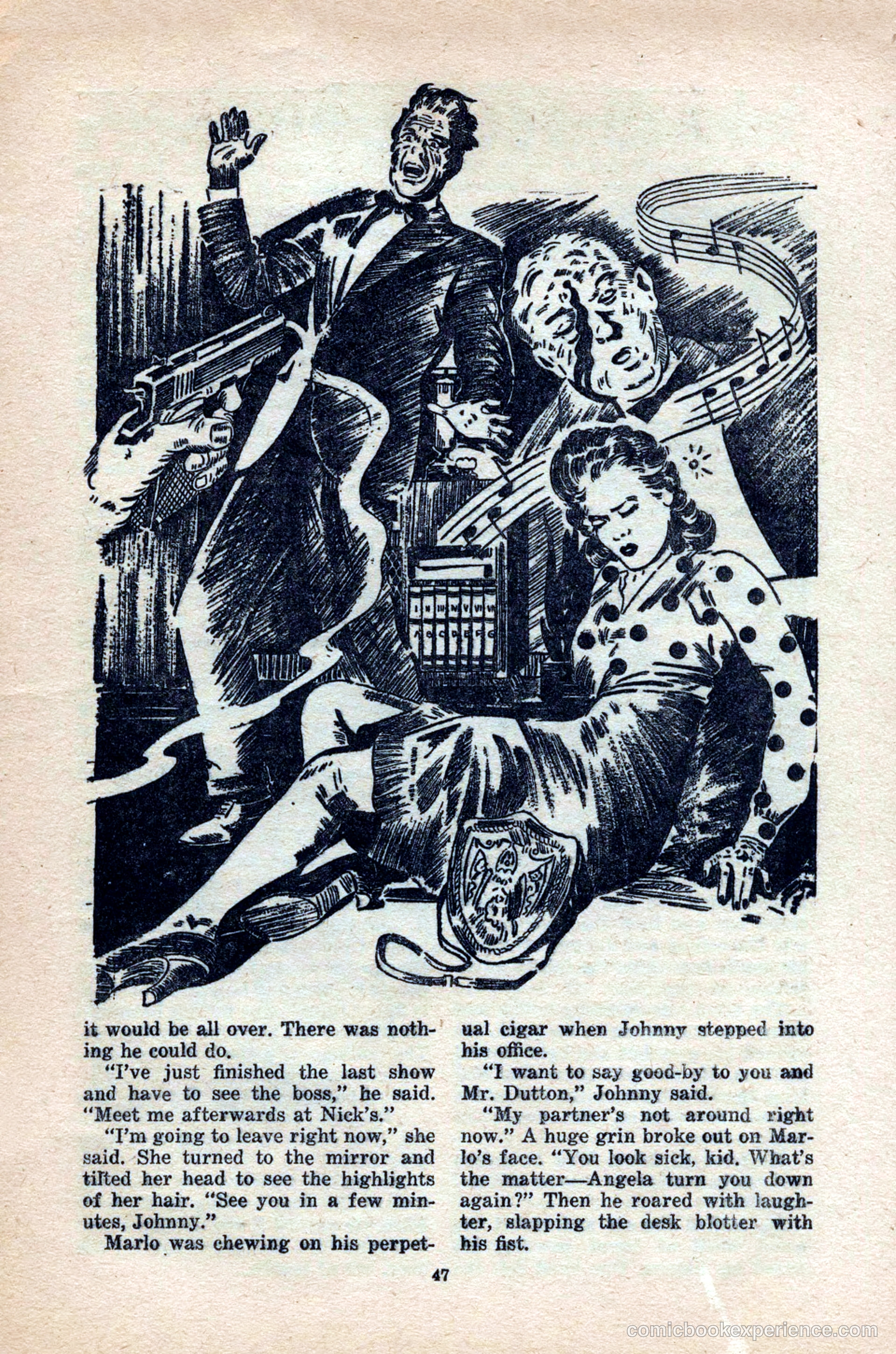 10-Story Detective Magazine, April 1949 — page 49 of 100