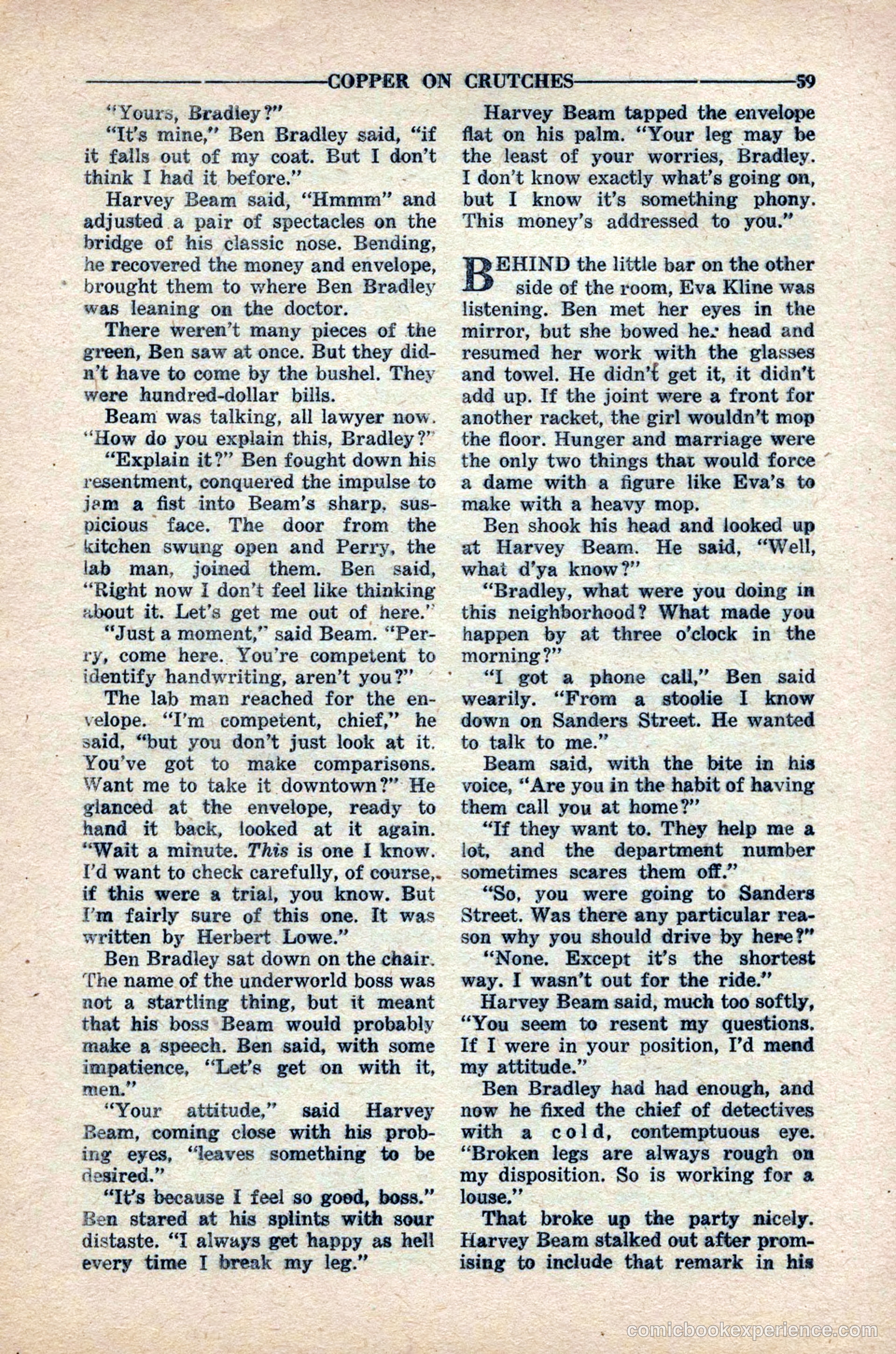 10-Story Detective Magazine, April 1949 — page 61 of 100