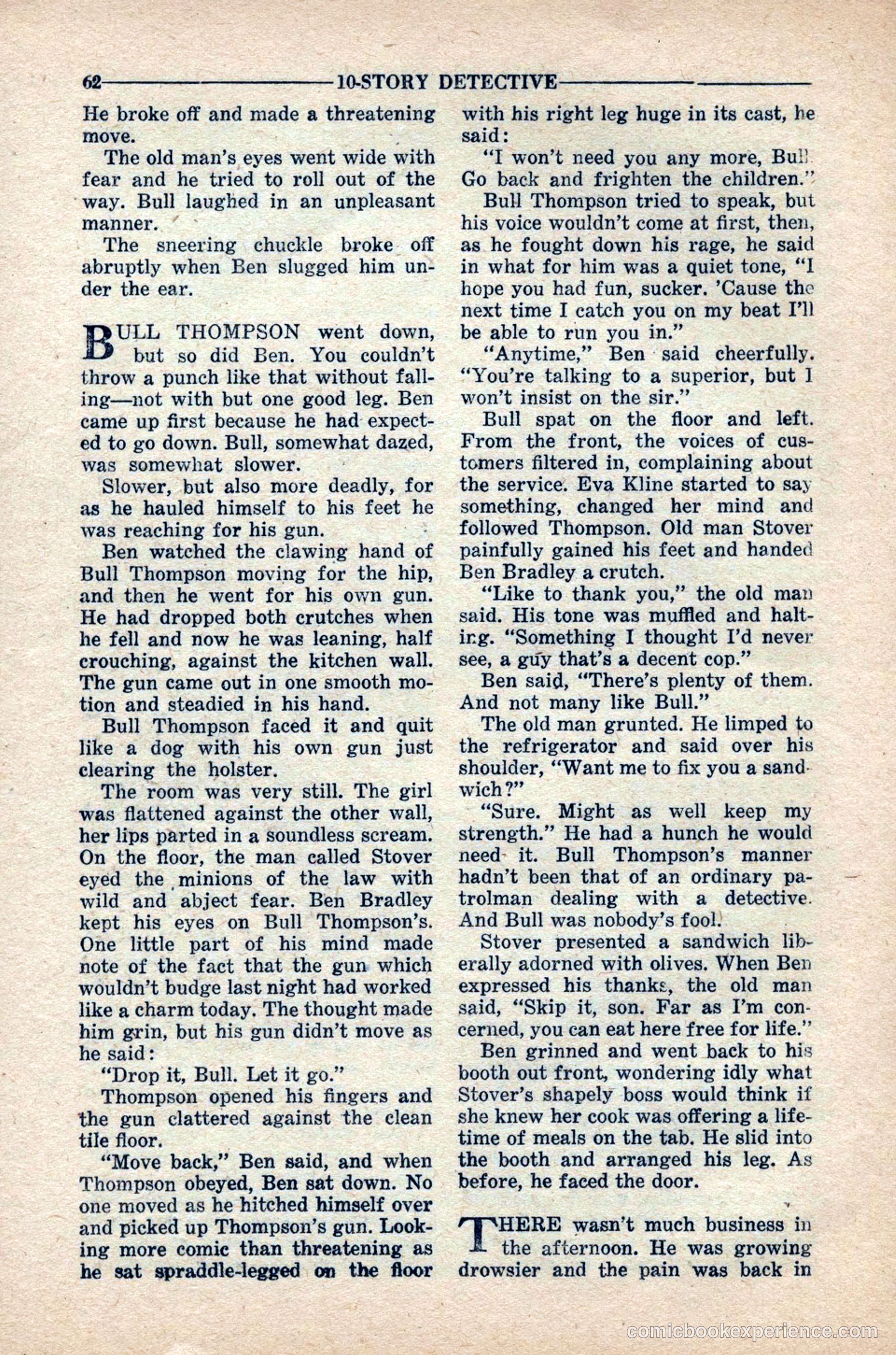 10-Story Detective Magazine, April 1949 — page 64 of 100