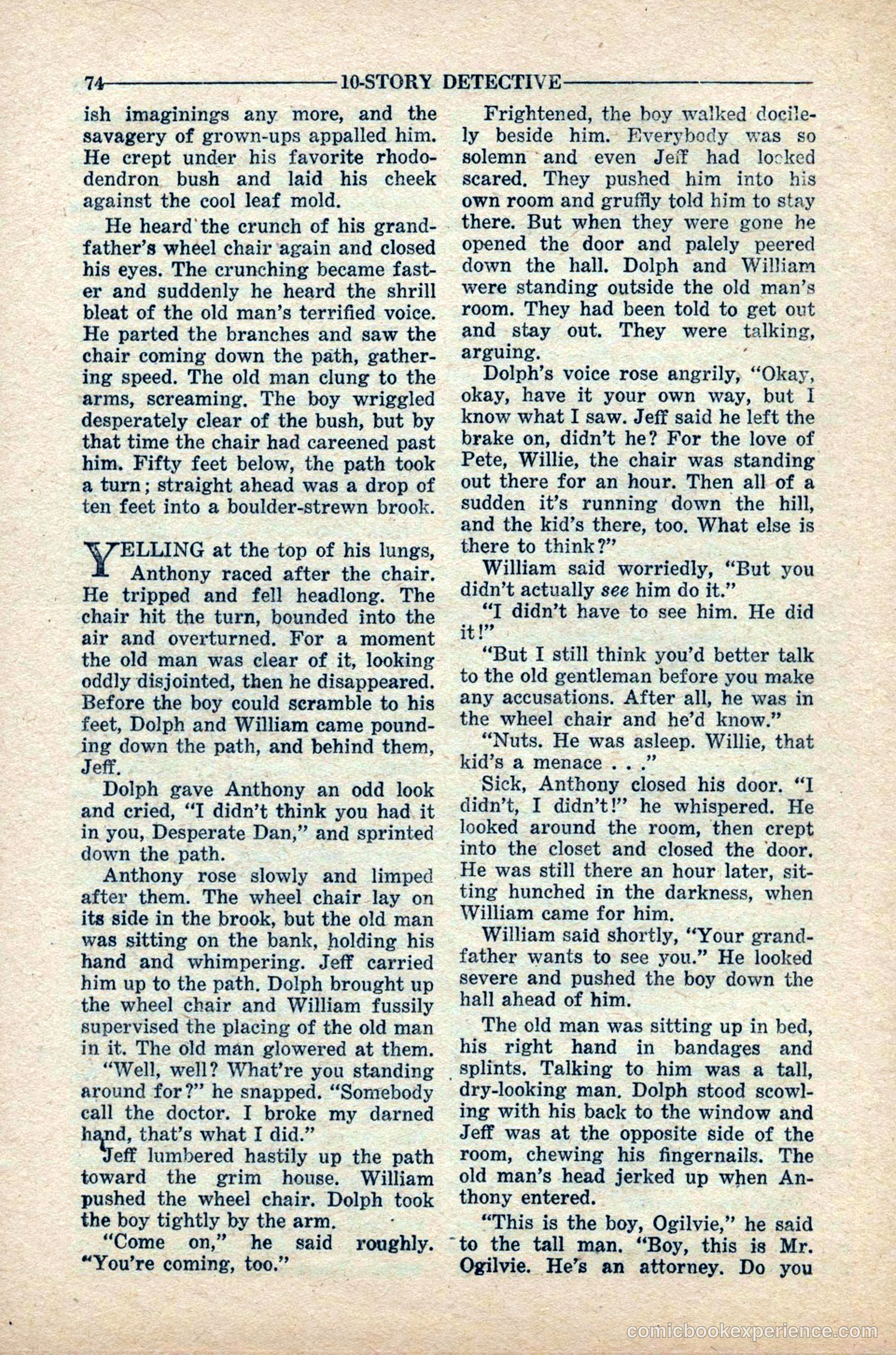 10-Story Detective Magazine, April 1949 — page 76 of 100