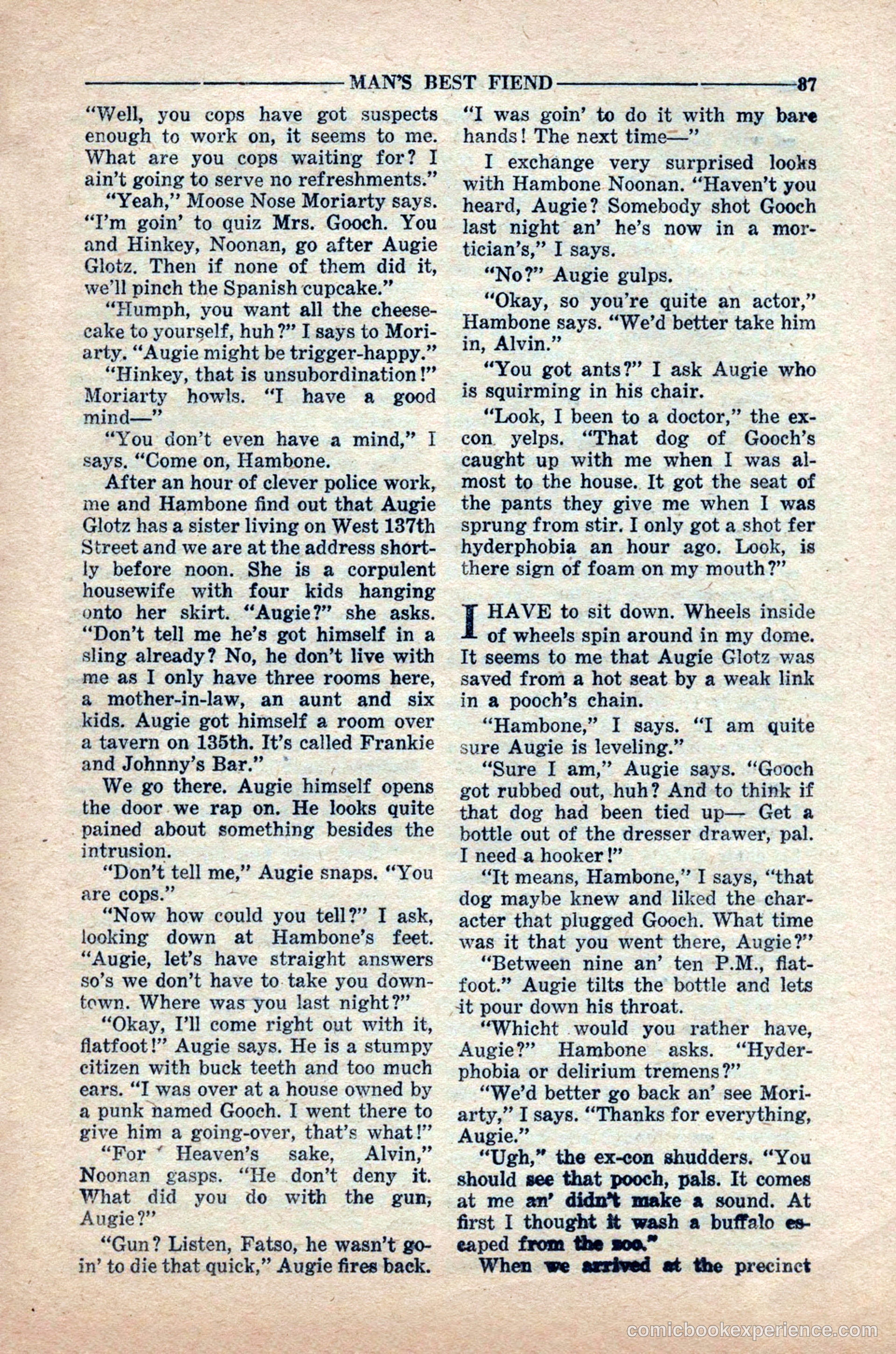 10-Story Detective Magazine, April 1949 — page 89 of 100