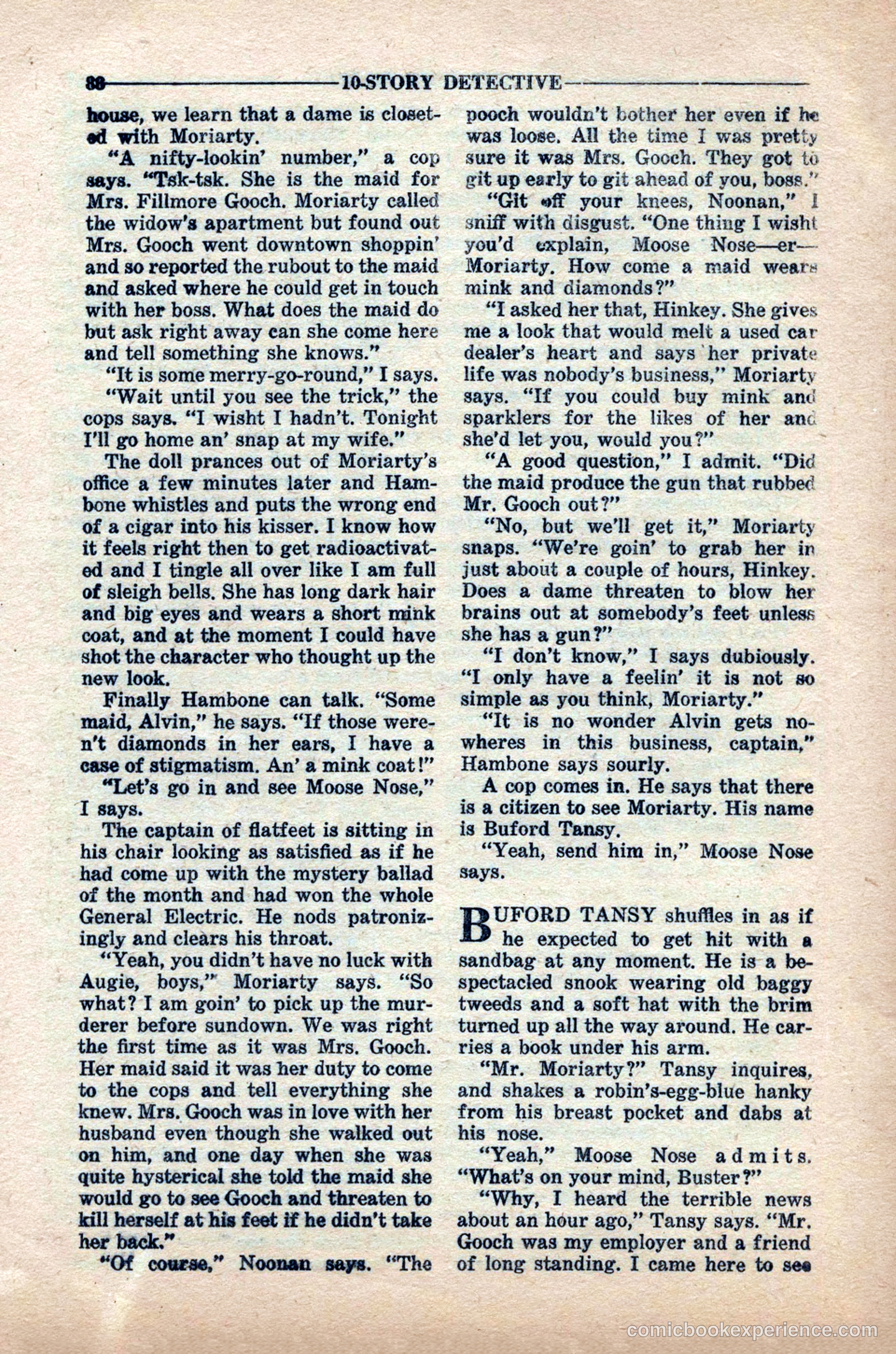 10-Story Detective Magazine, April 1949 — page 90 of 100